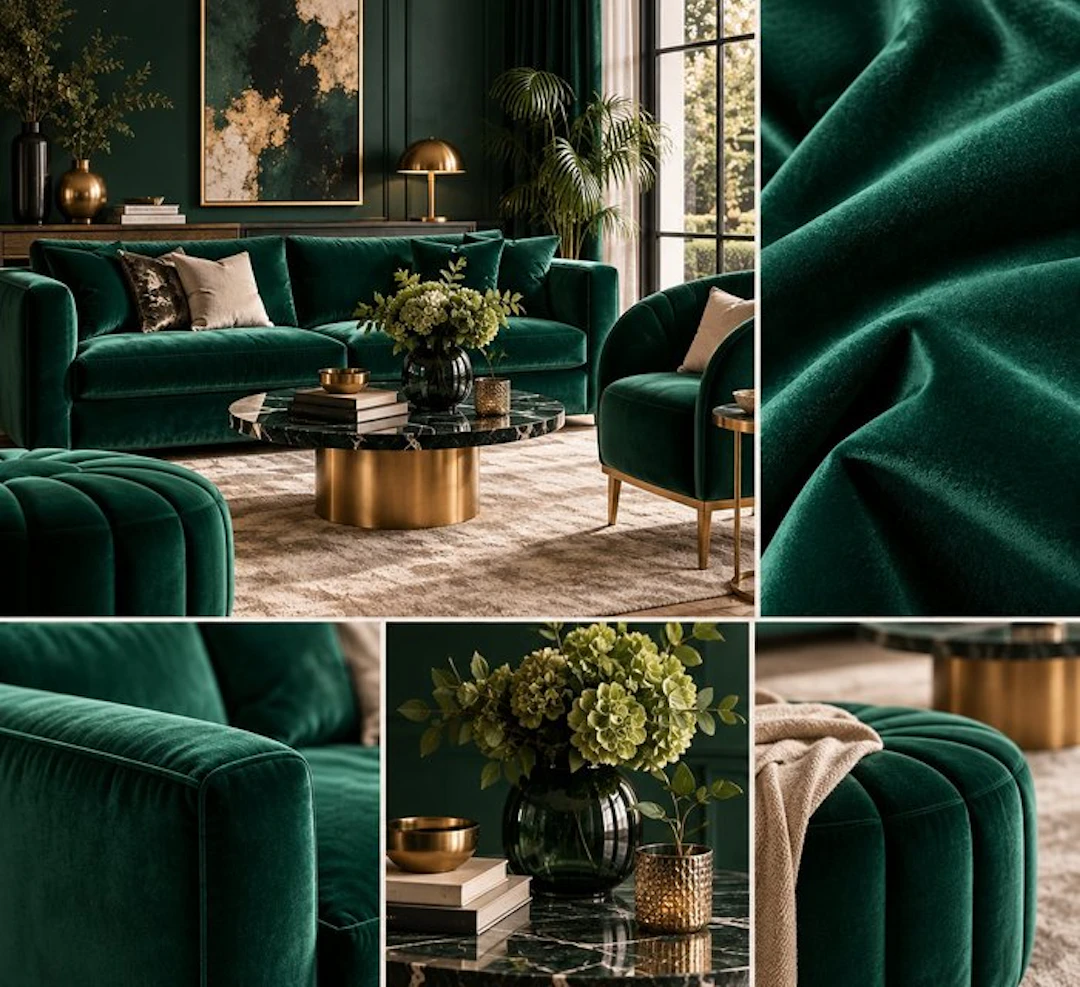 Emerald Forest - Textile - 300 cm - 280 cm