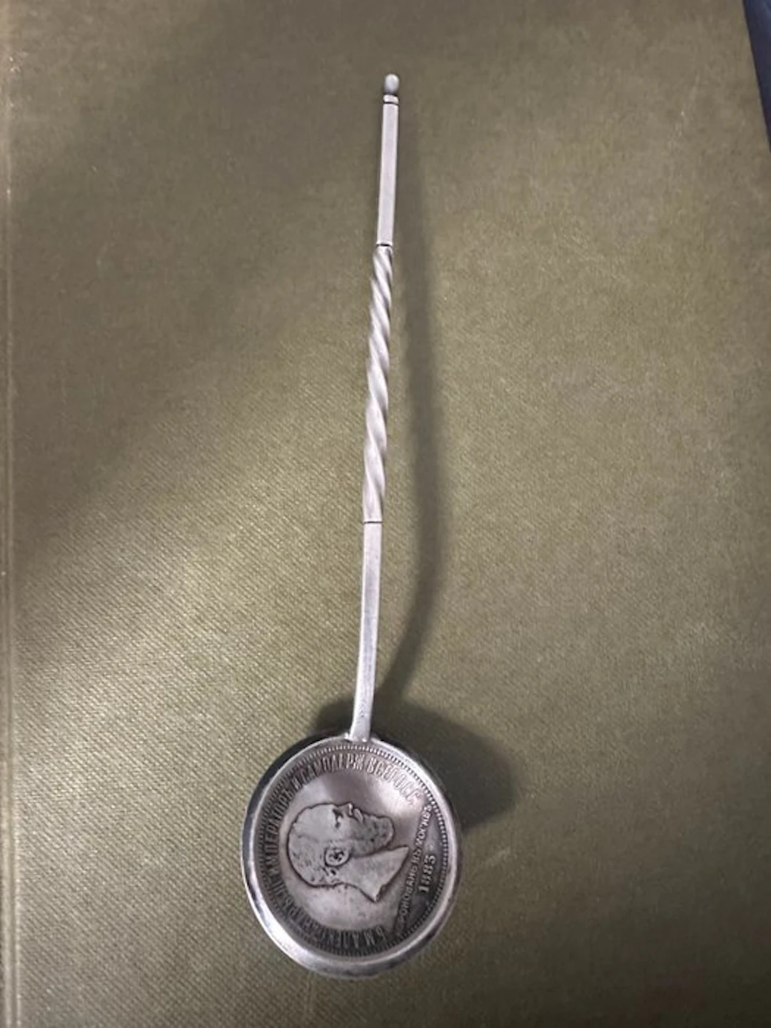 Spoon - .875 (84 Zolotniki) silver - Antique Russian spoon