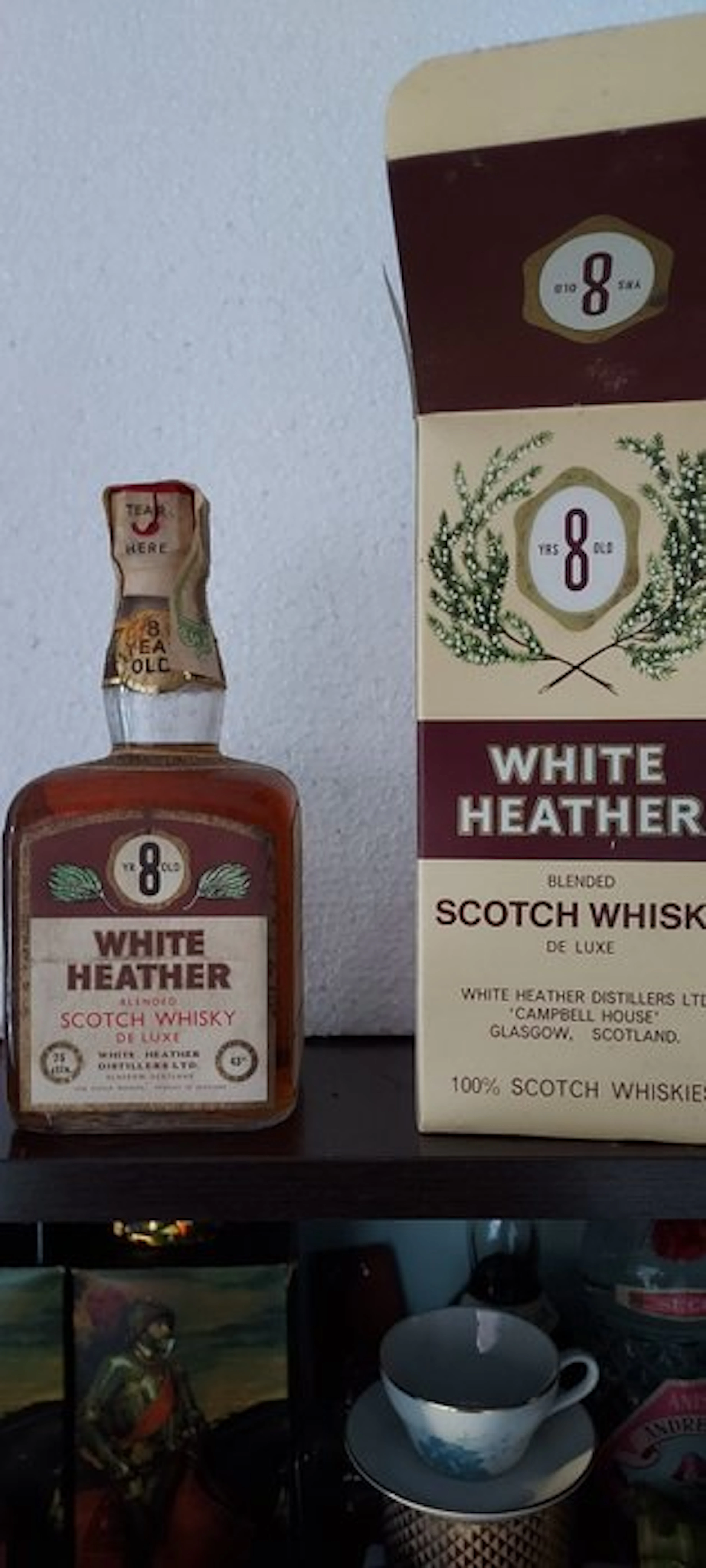 White Heather 1960 8 years old - b. 1960s - 75cl