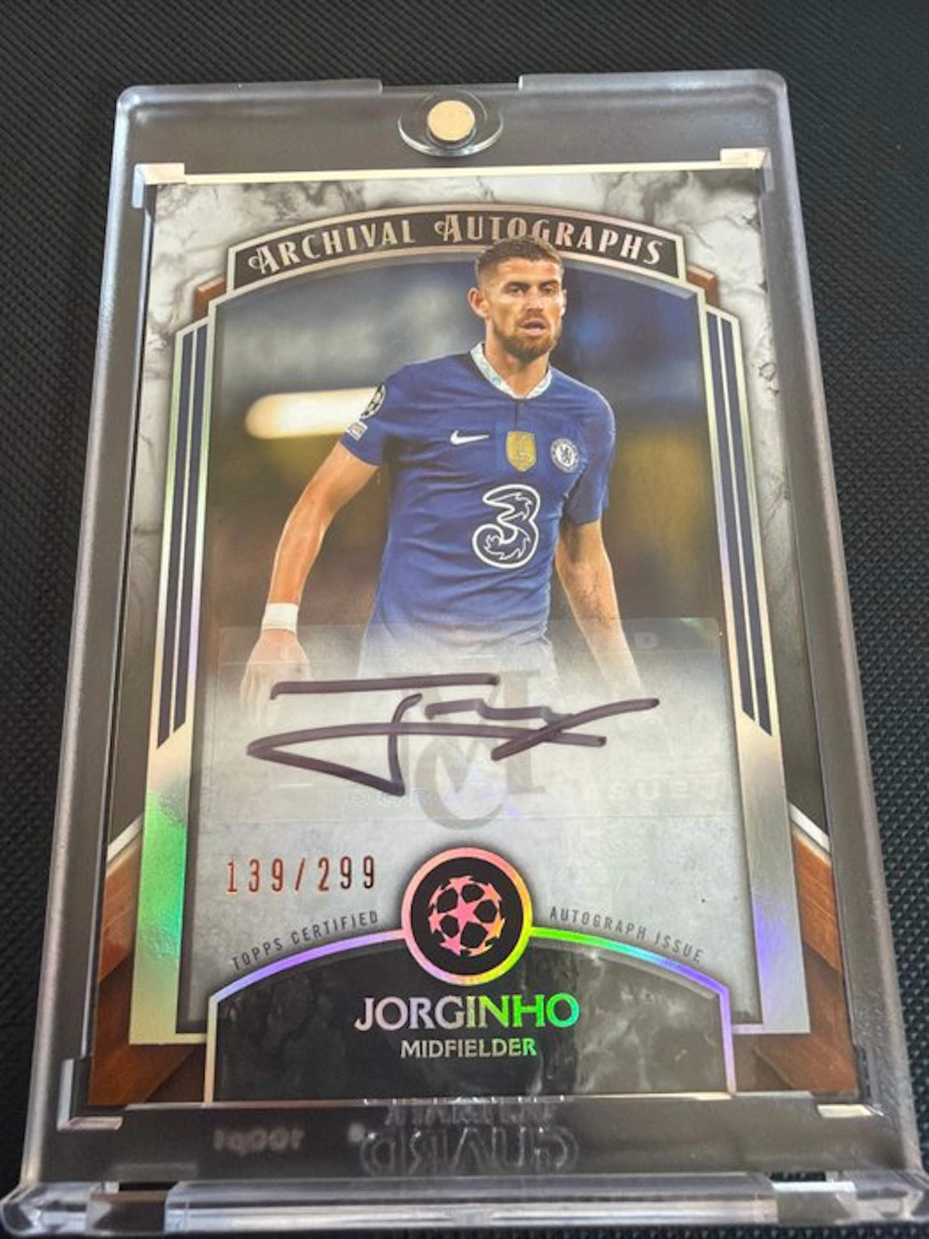 2022/23 Topps Museum Collection Jorginho (139/299)...