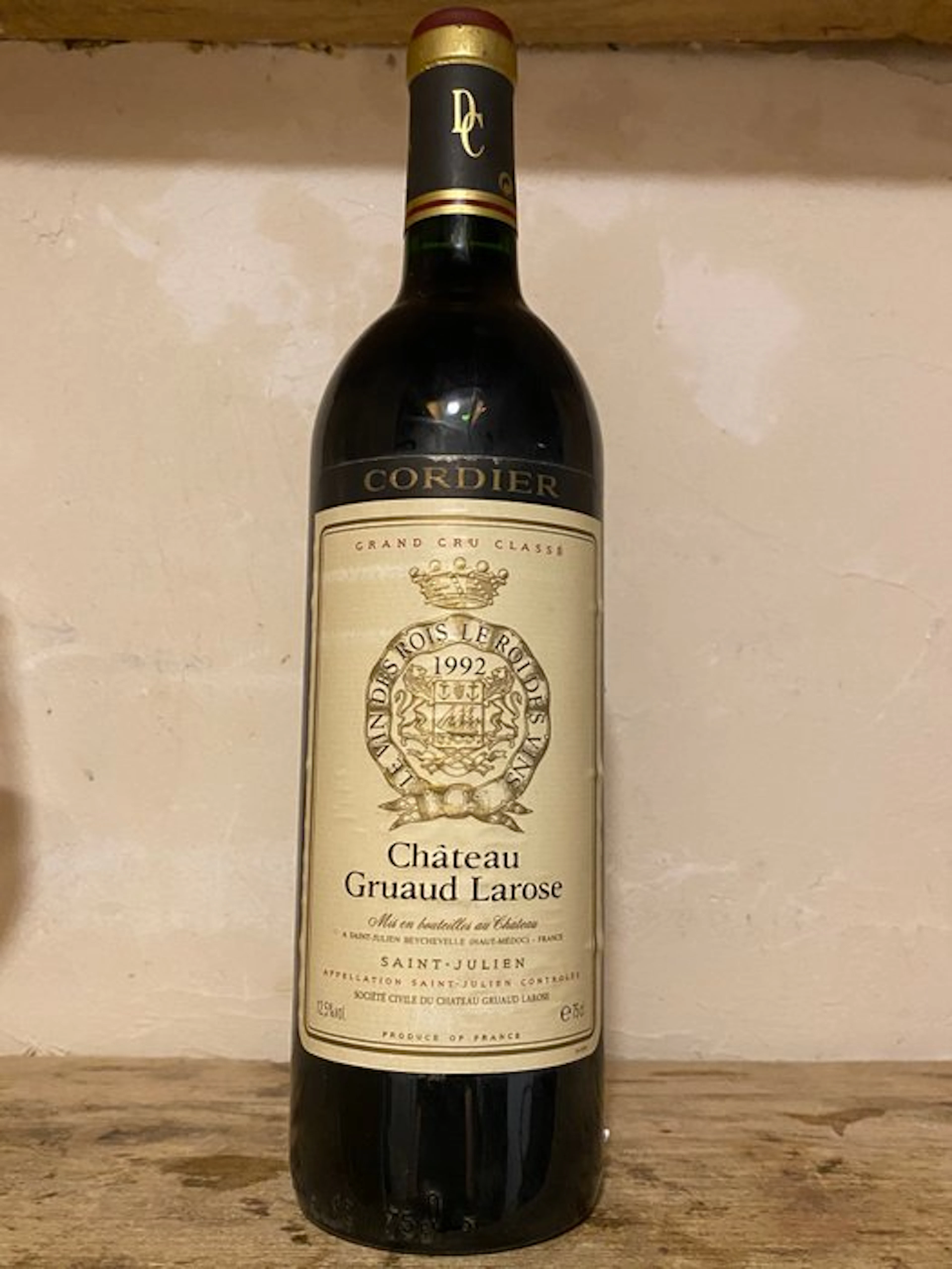 1992 Château Gruaud Larose - Saint-Julien 2ème Grand Cru...
