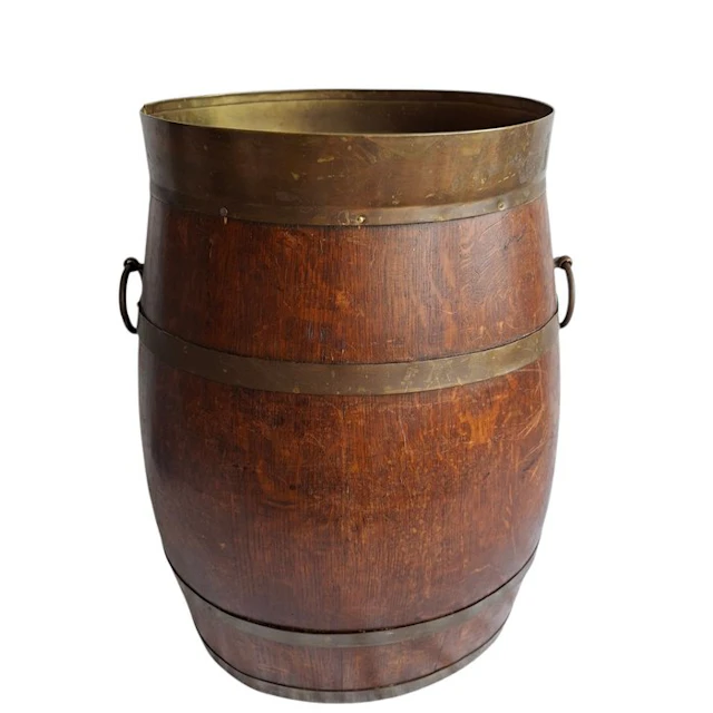 Umbrella stand/rack - removable body bag - Oak - ring-hand water