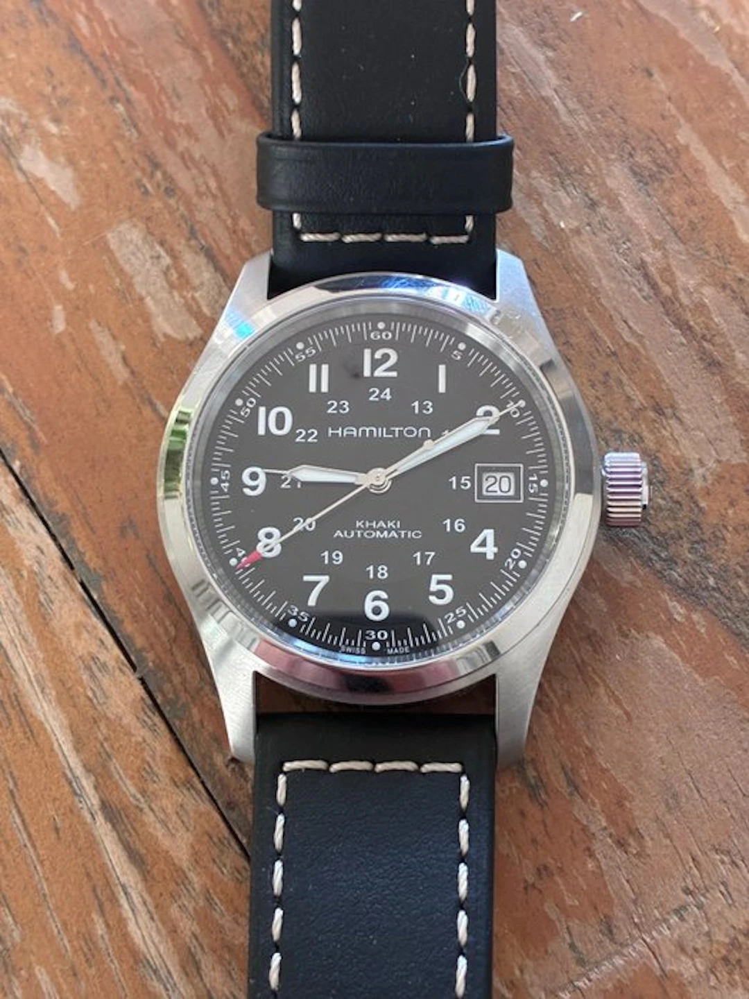 Hamilton - Khaki Field Automatic - Date - No reserve...
