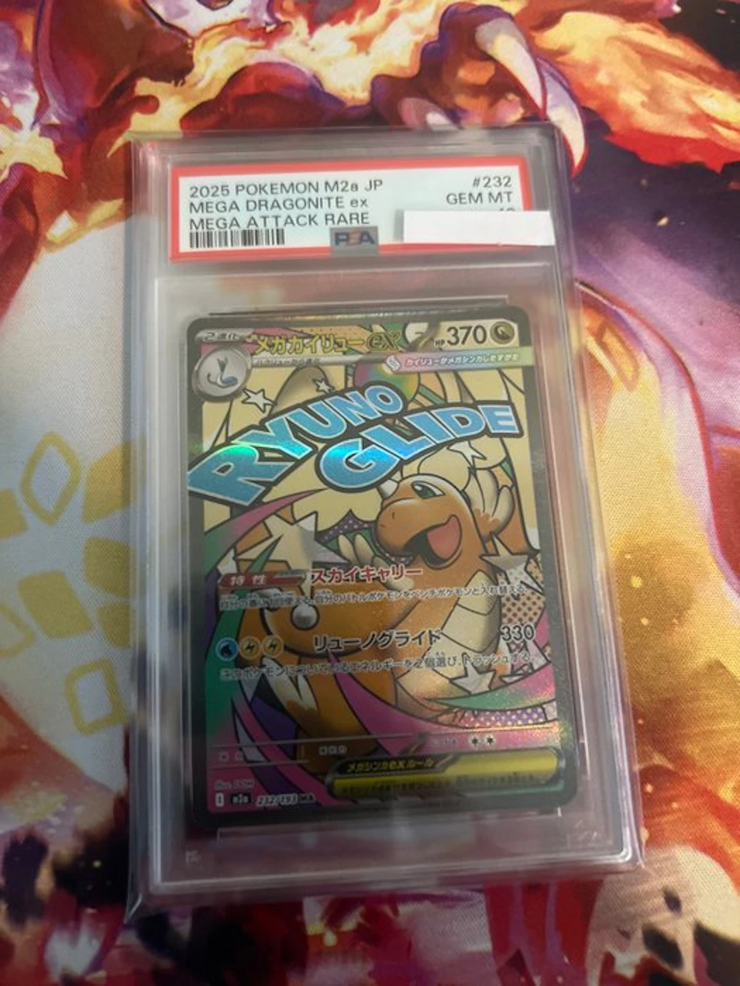 Pokémon - 1 Graded card - Mega Dragonite ex 232 Foil