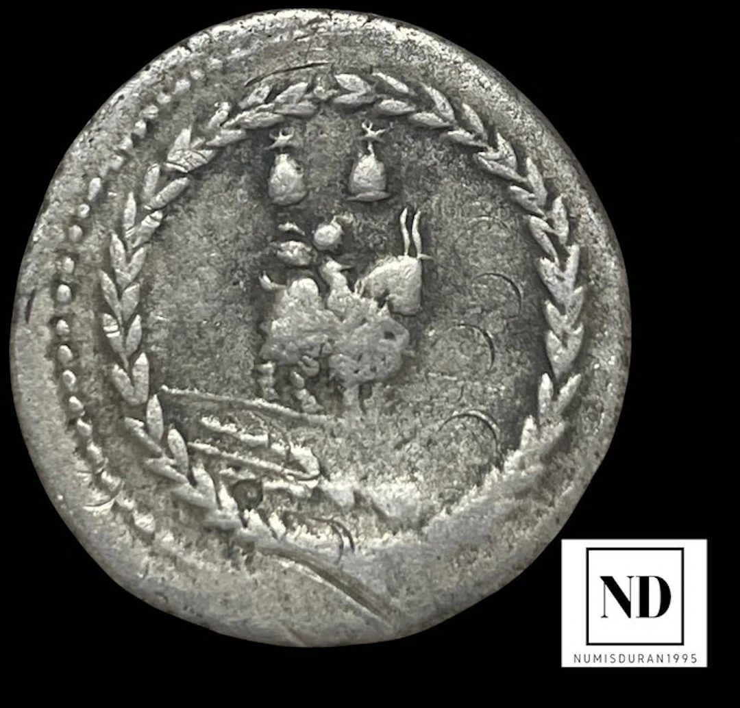 Roman Republic. Mn. Fonteius C. f., 85 BC. Denarius Roma (No reserve price)