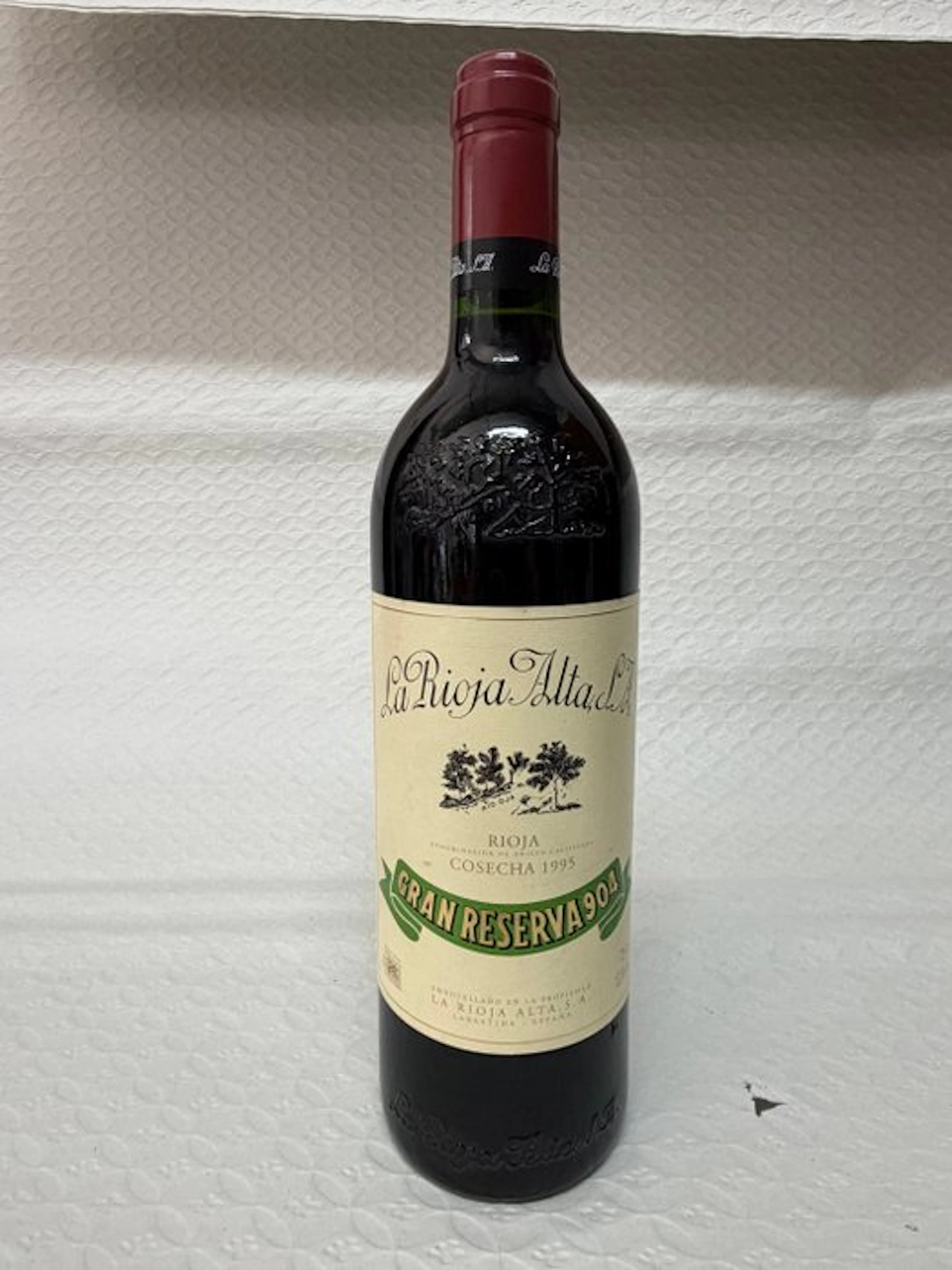 1995 La Rioja Alta, 904 - Rioja Gran Reserva - 1 Bottle (0.75L)