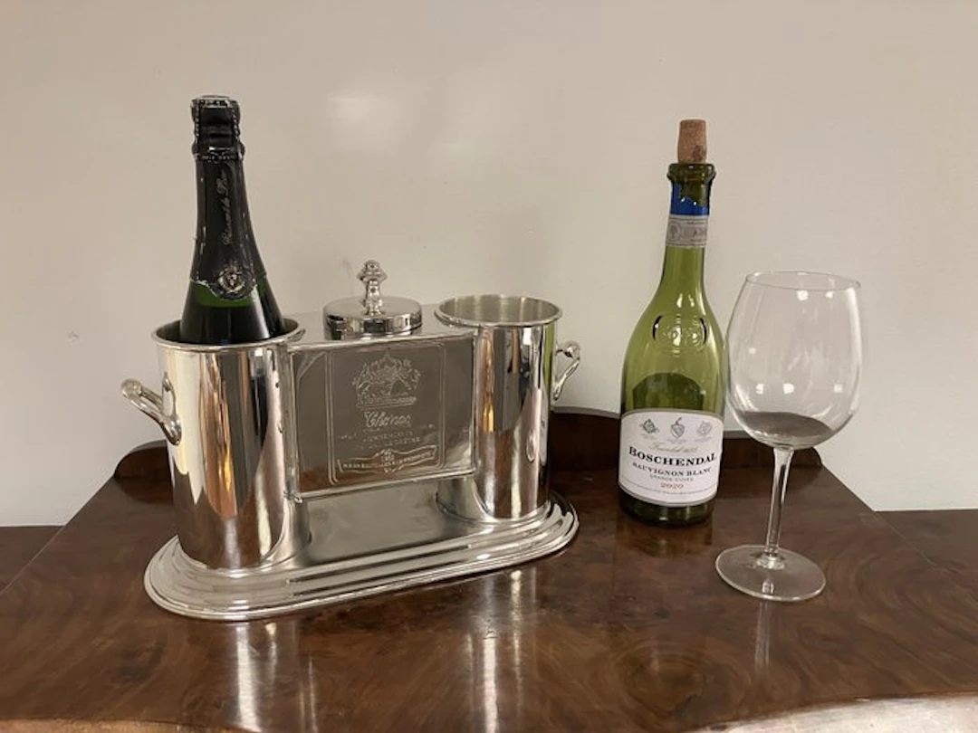 Wine cooler - Wine Cooler for two bottles with...