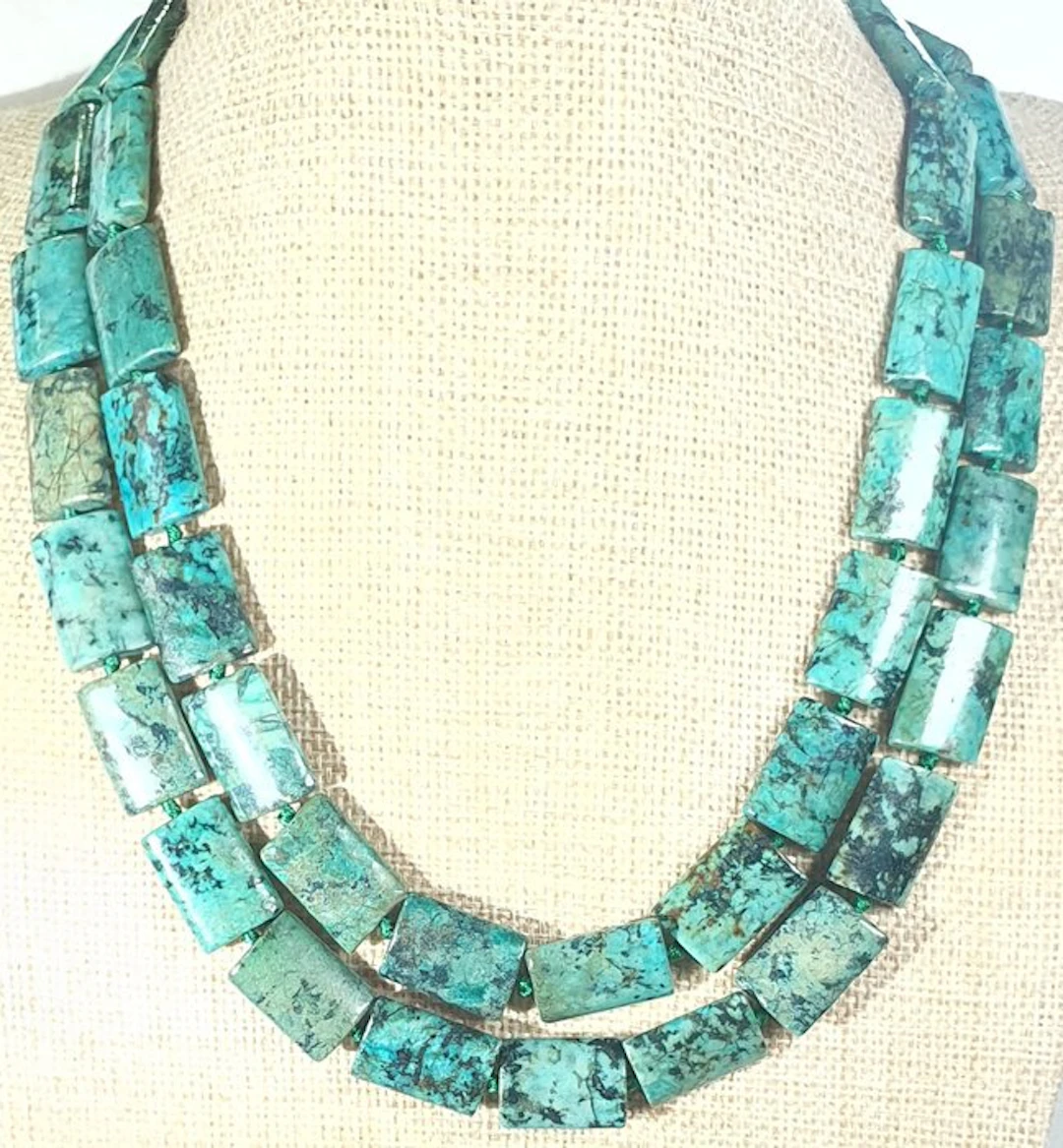Natural African Turquoise - NEW - Vibrational shield and...