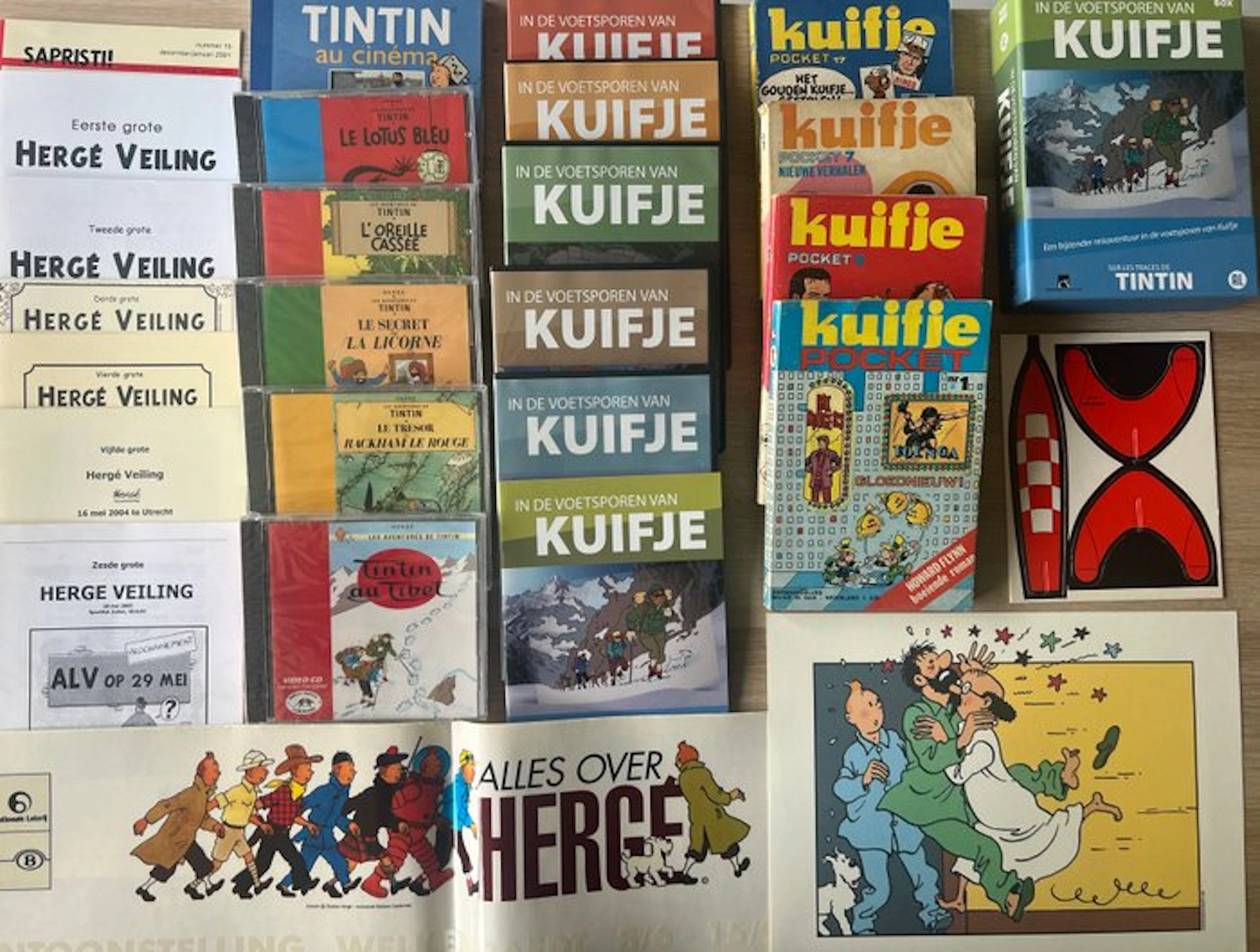 Kuifje - 22 DVDs