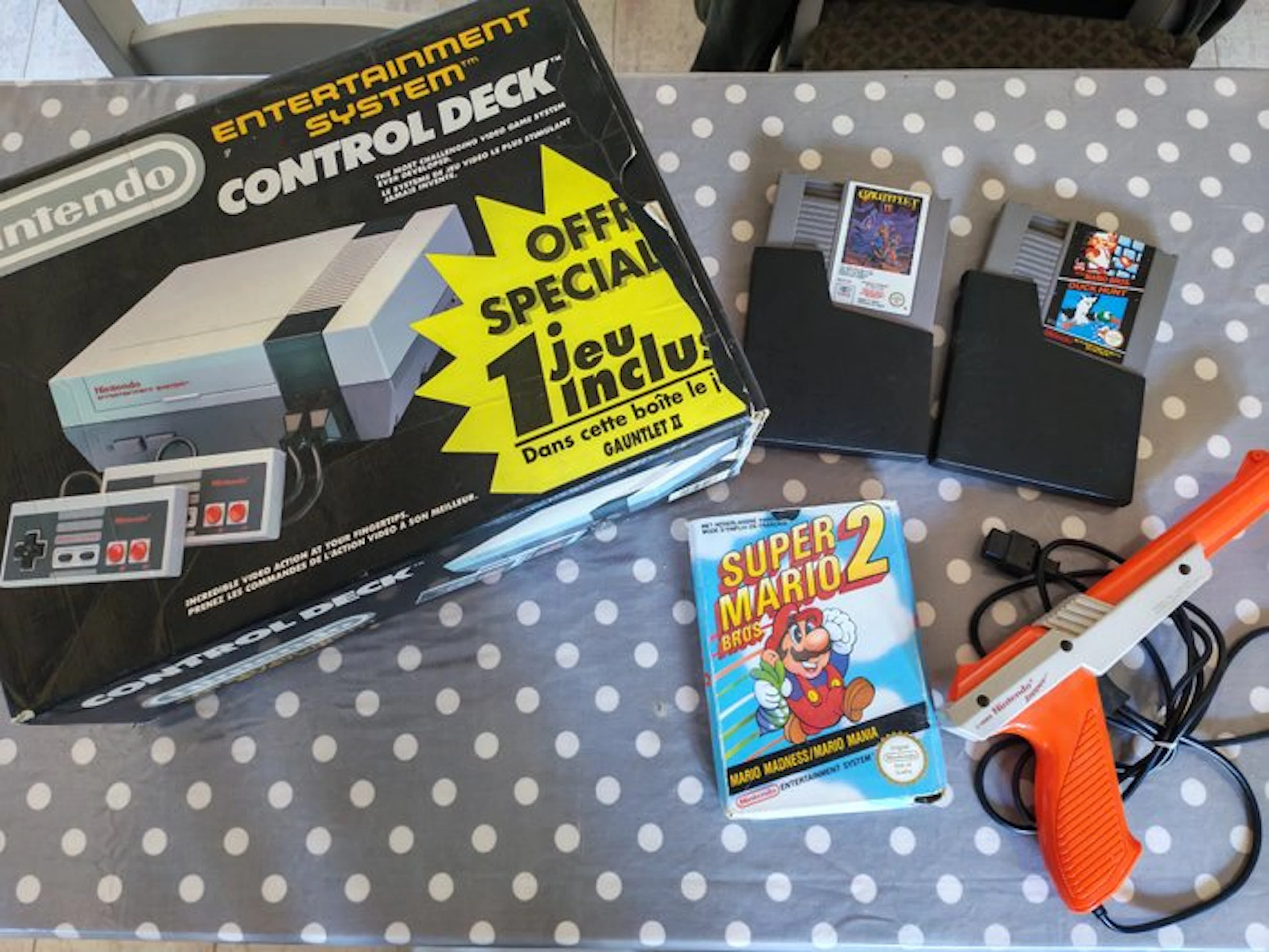 Nintendo - Nes - Video game console + games - In original box