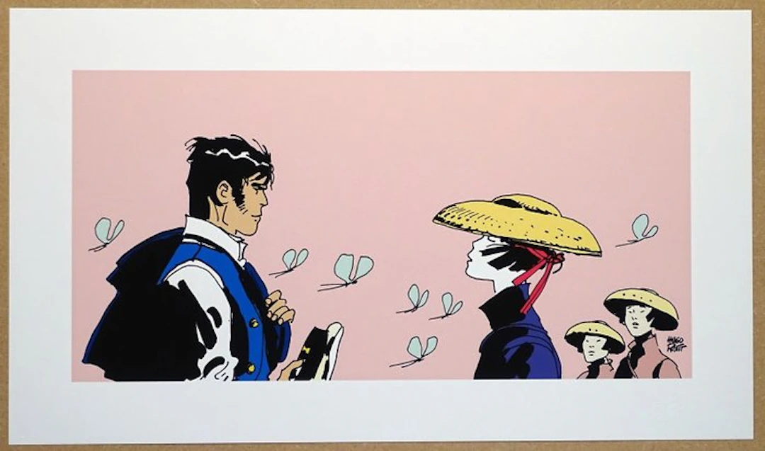 Pratt, Hugo - 1 Pigment Print - Corto Maltese - Les Femmes - 2020