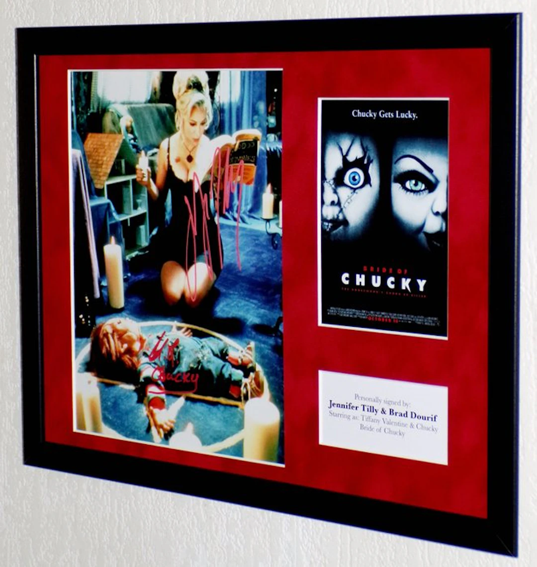 Bride of Chucky - Jennifer Tilly & Brad Dourif (Tiffany & Chucky)