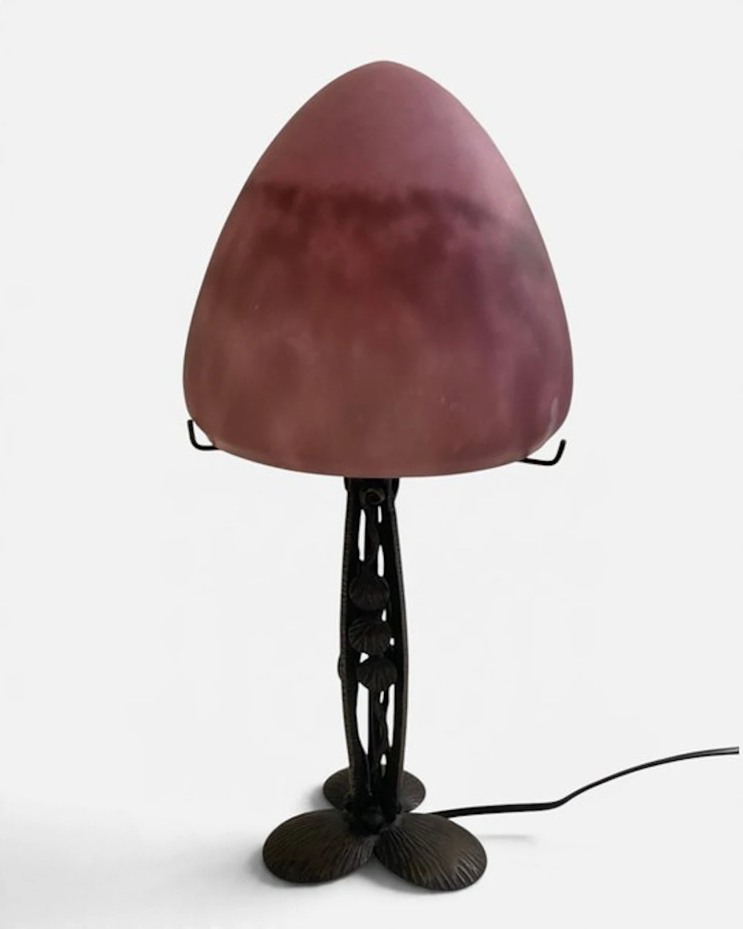 Tief - Table lamp - Wrought iron - Art Nouveau style