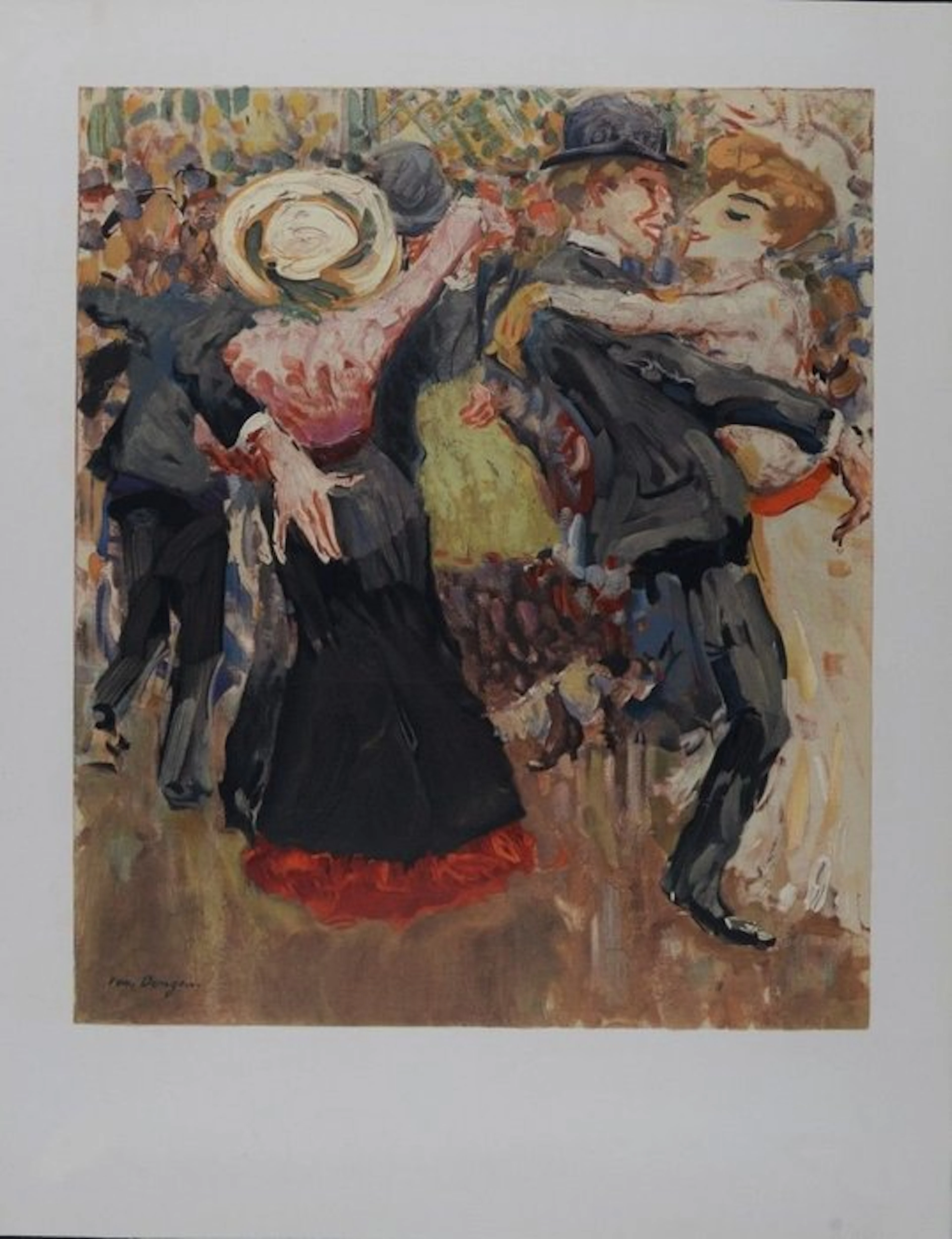 Kees Van Dongen (1877-1968) - (d'après) Danse au Moulin de la Galette