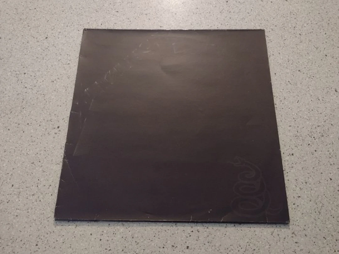 Metallica - Metallica - Vinyl record - 1st Pressing - 1991
