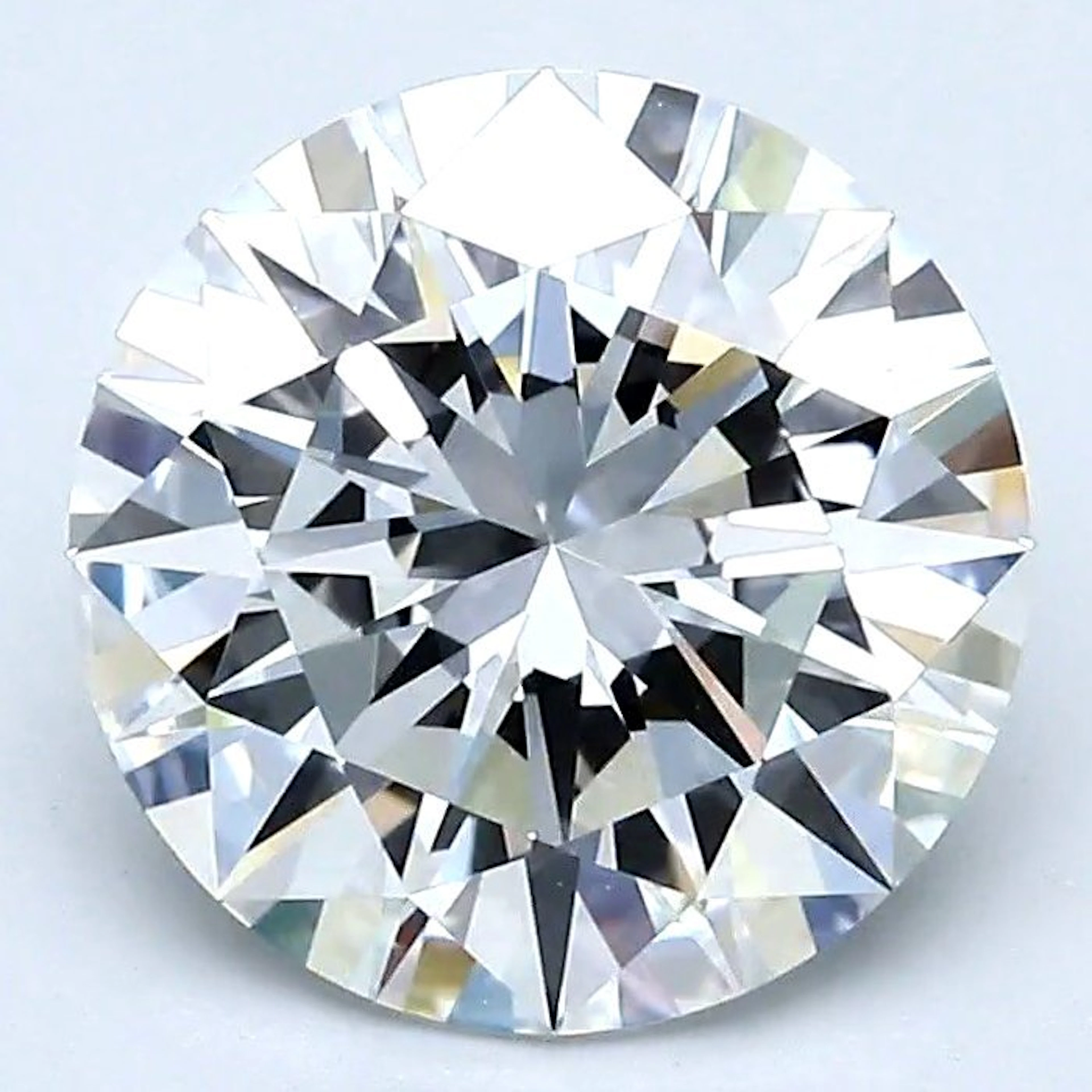1 pcs Diamond (Natural) - 2.03 ct - Round - E - VVS2...