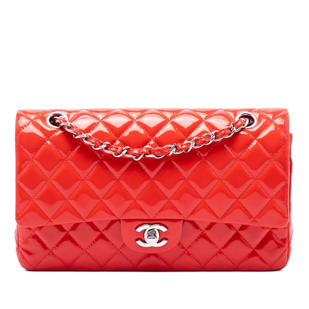 Chanel - Medium Classic Patent Double Flap - Bag
