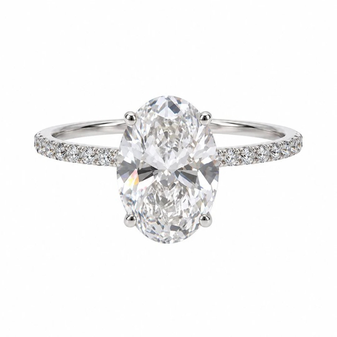 No reserve price - Ring - 14 kt