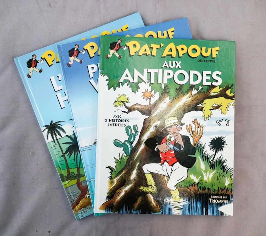 Pat'apouf détective - 3x C - 3 Album - Reprint - 2005/2007