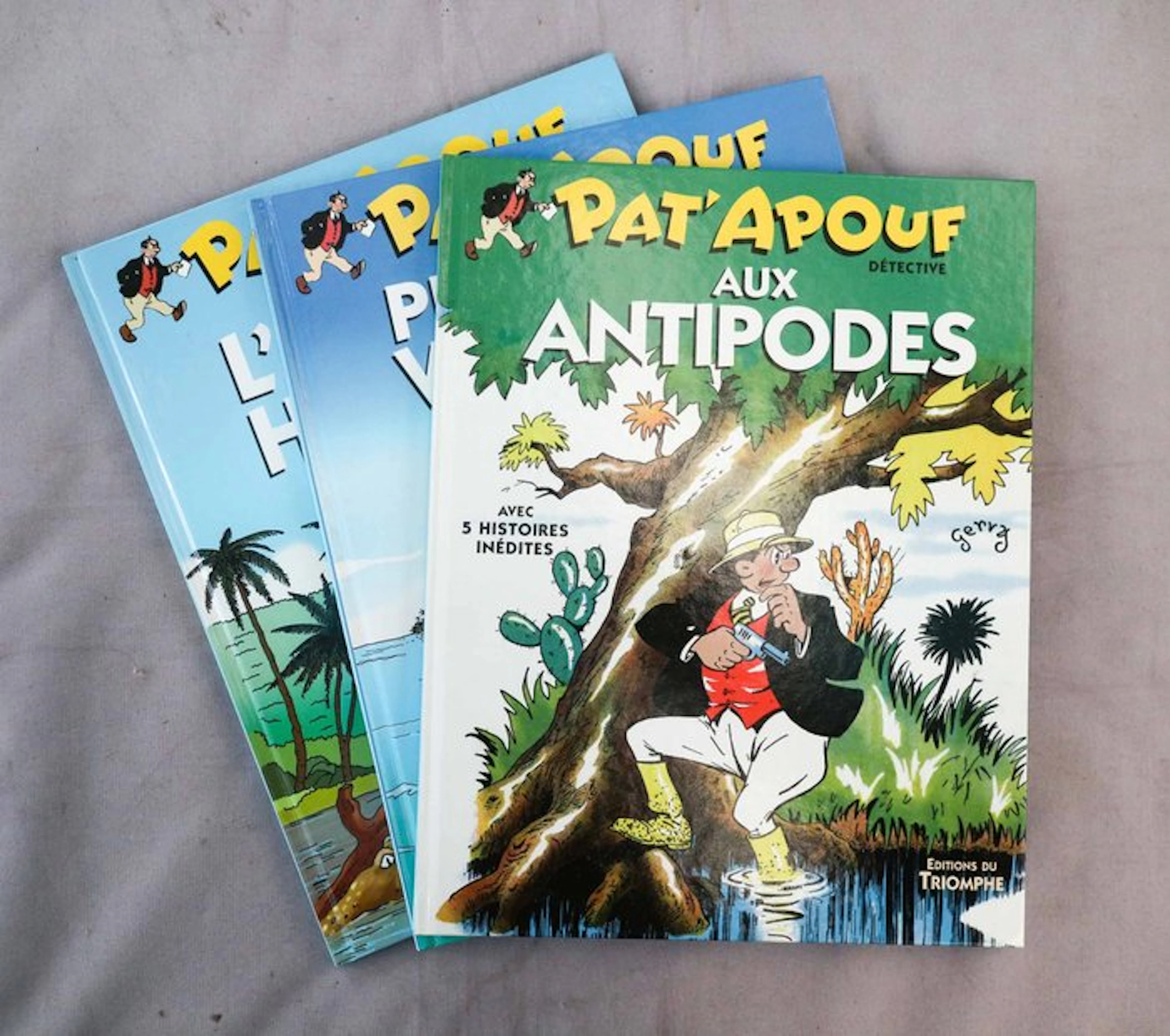 Pat'apouf détective - 3x C - 3 Album - Reprint - 2005/2007