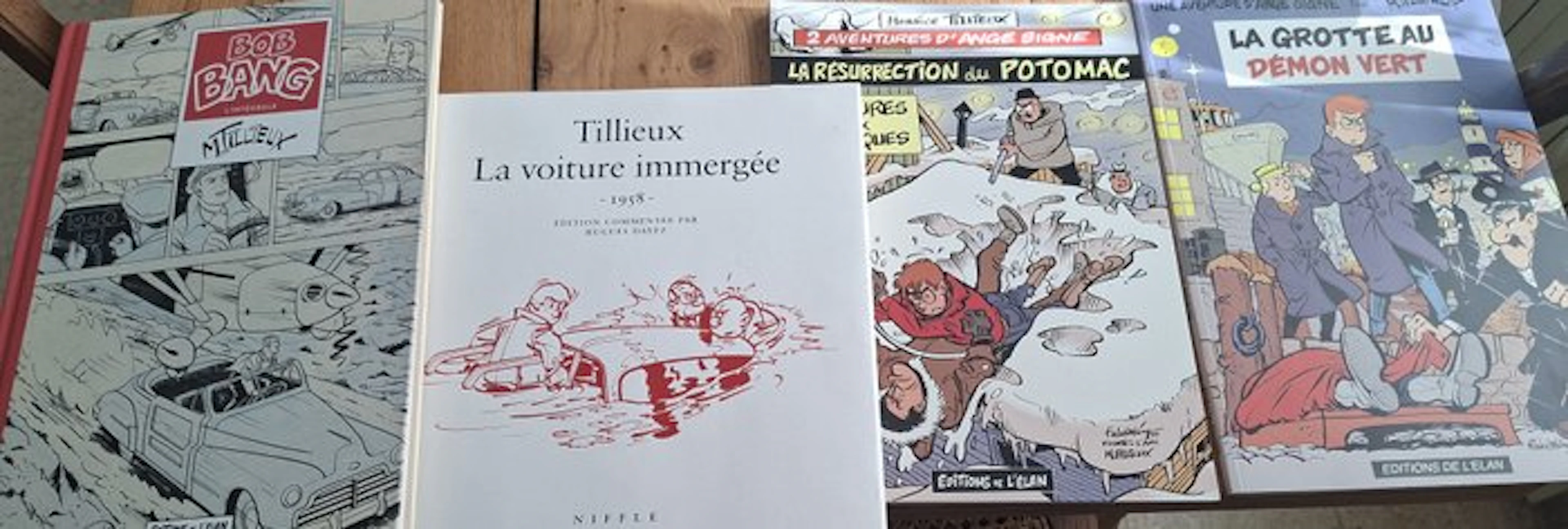 Tillieux - Bob Bang + Ange Signe T1 + T2 + Gil Jourdan T3...