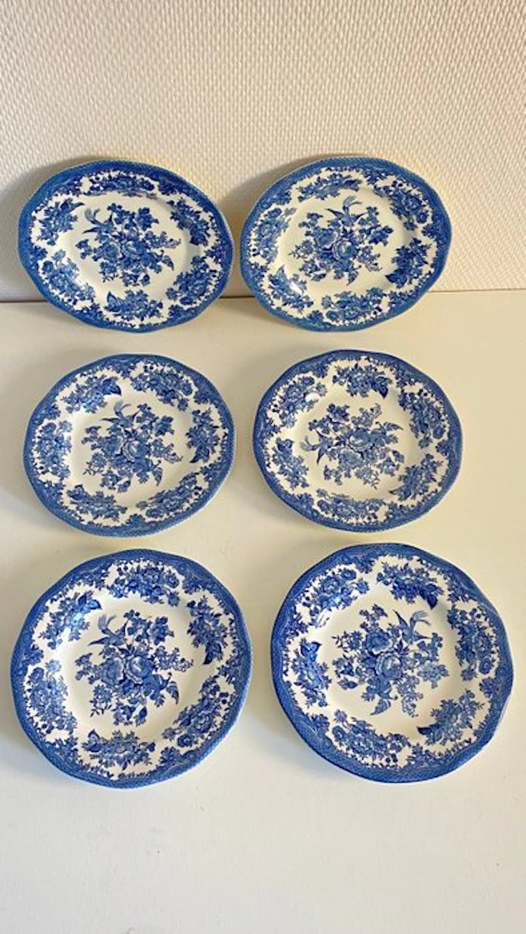 Enoch Wedgwood - Plate (6) - Windsor / Asiatic Pheasants - Earthenware