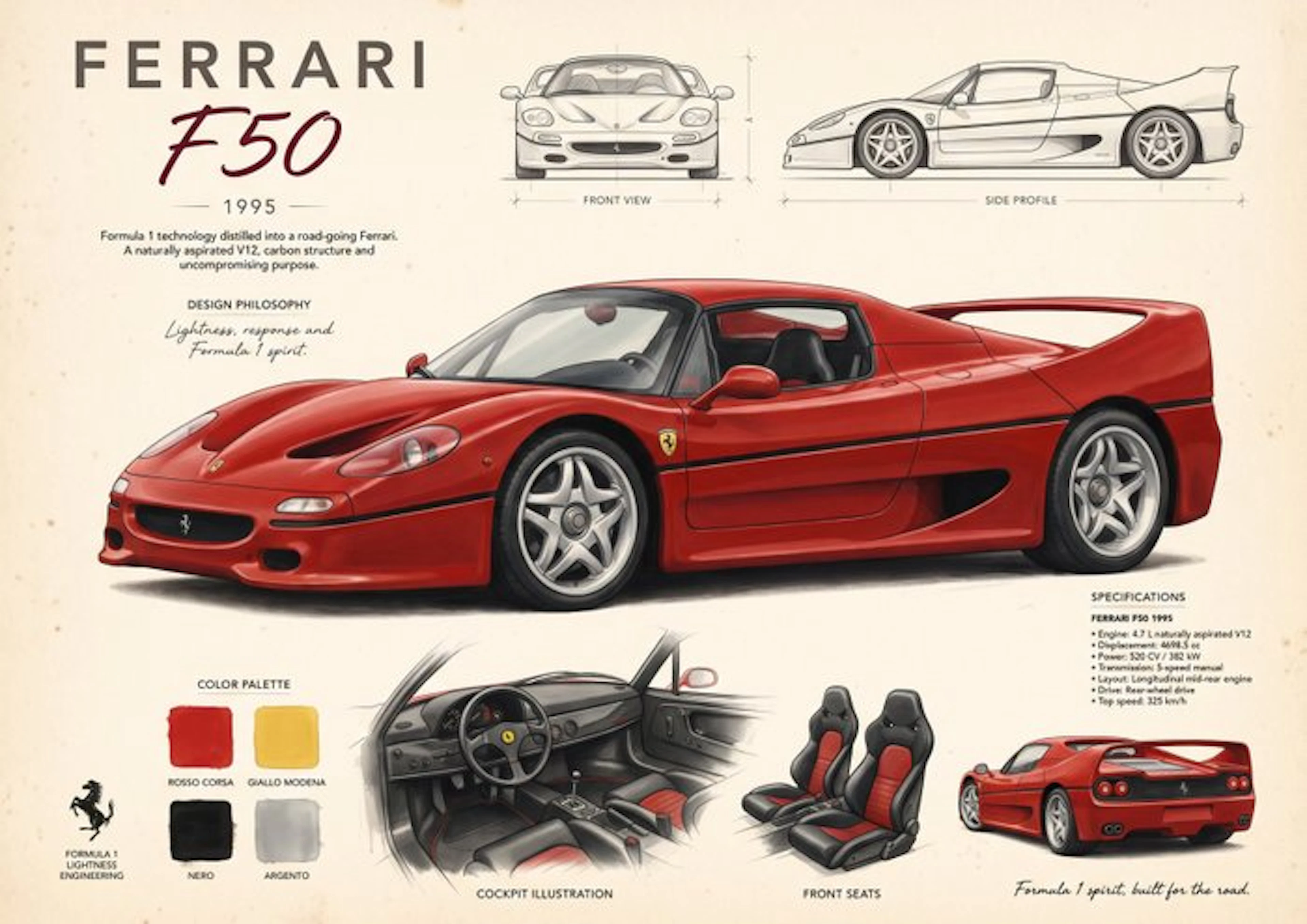 Shmidt.Art - Ferrari - Ferrari F50 - 1990s