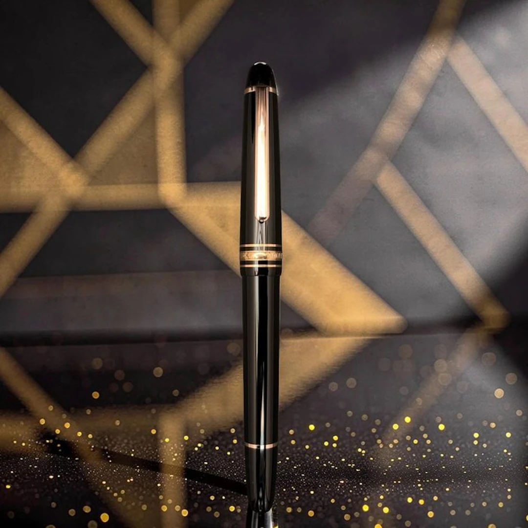 Montblanc - Meisterstück Classique 145 (Chopin) Rose Gold-Coated - Fountain pen
