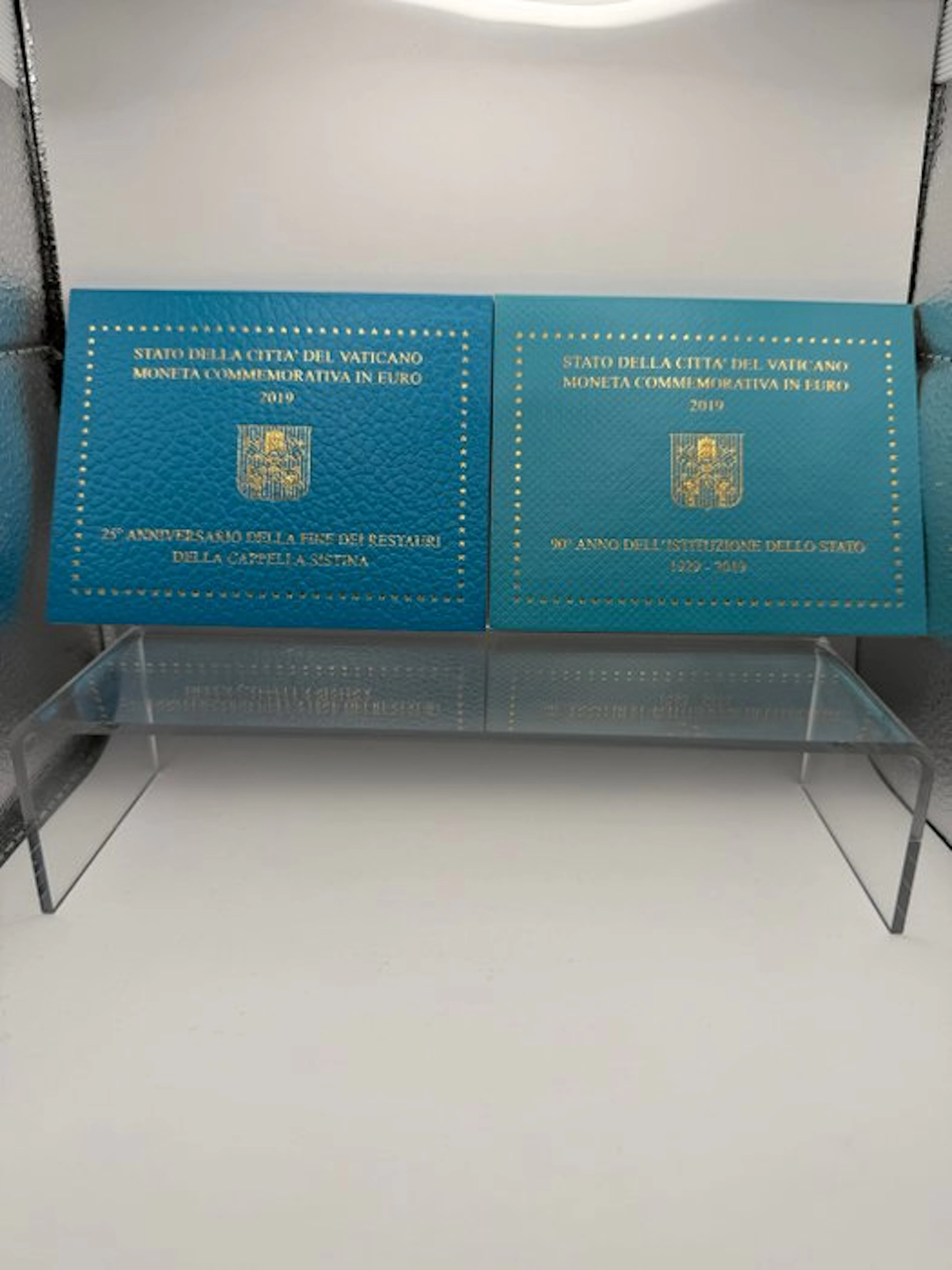 Vatican. 2 Euro 2019 "Città del Vaticano" + "Cappella...