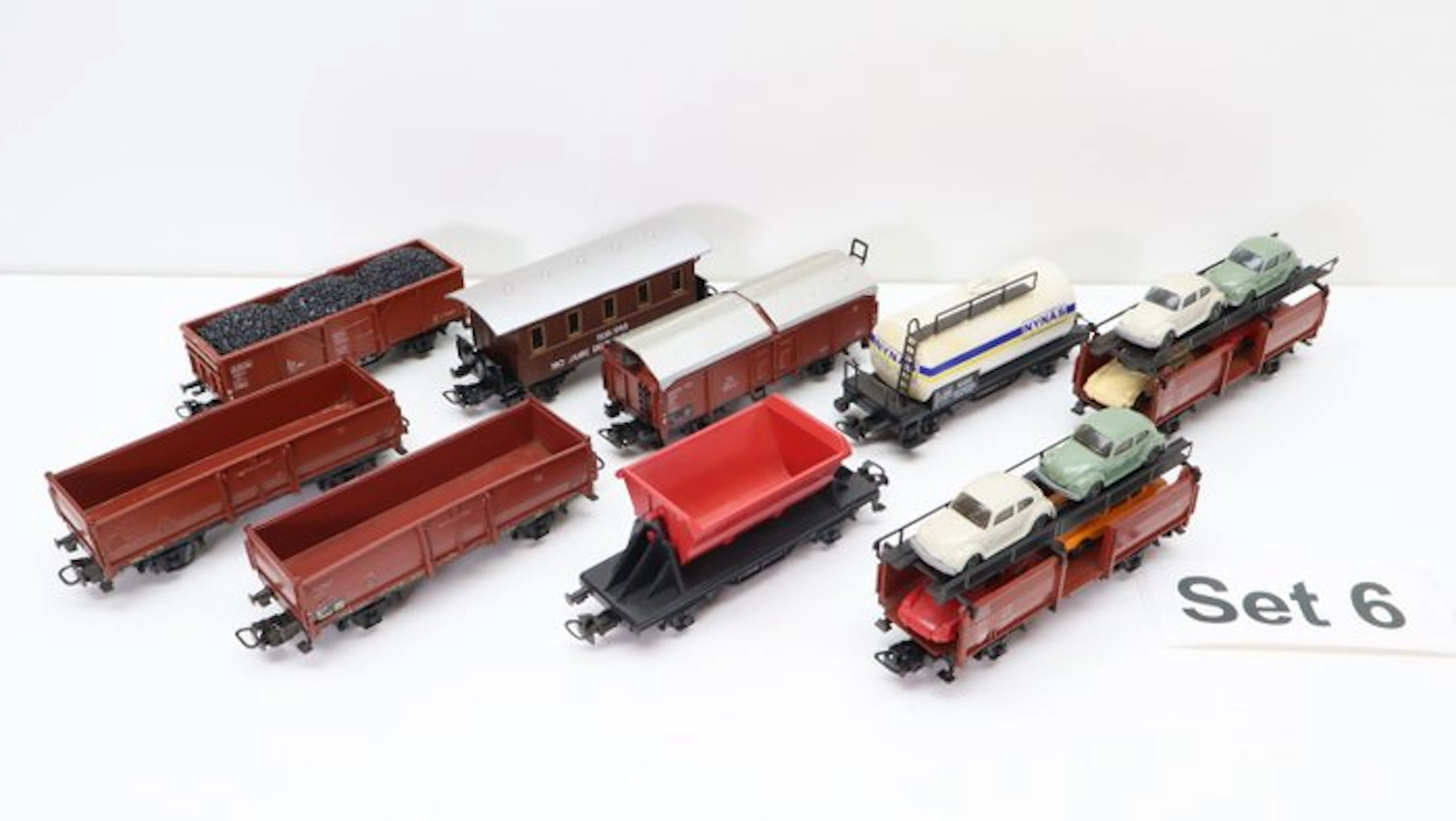 Märklin H0 - Model train passenger carriage set (9) - Marklin H0 set of wagons