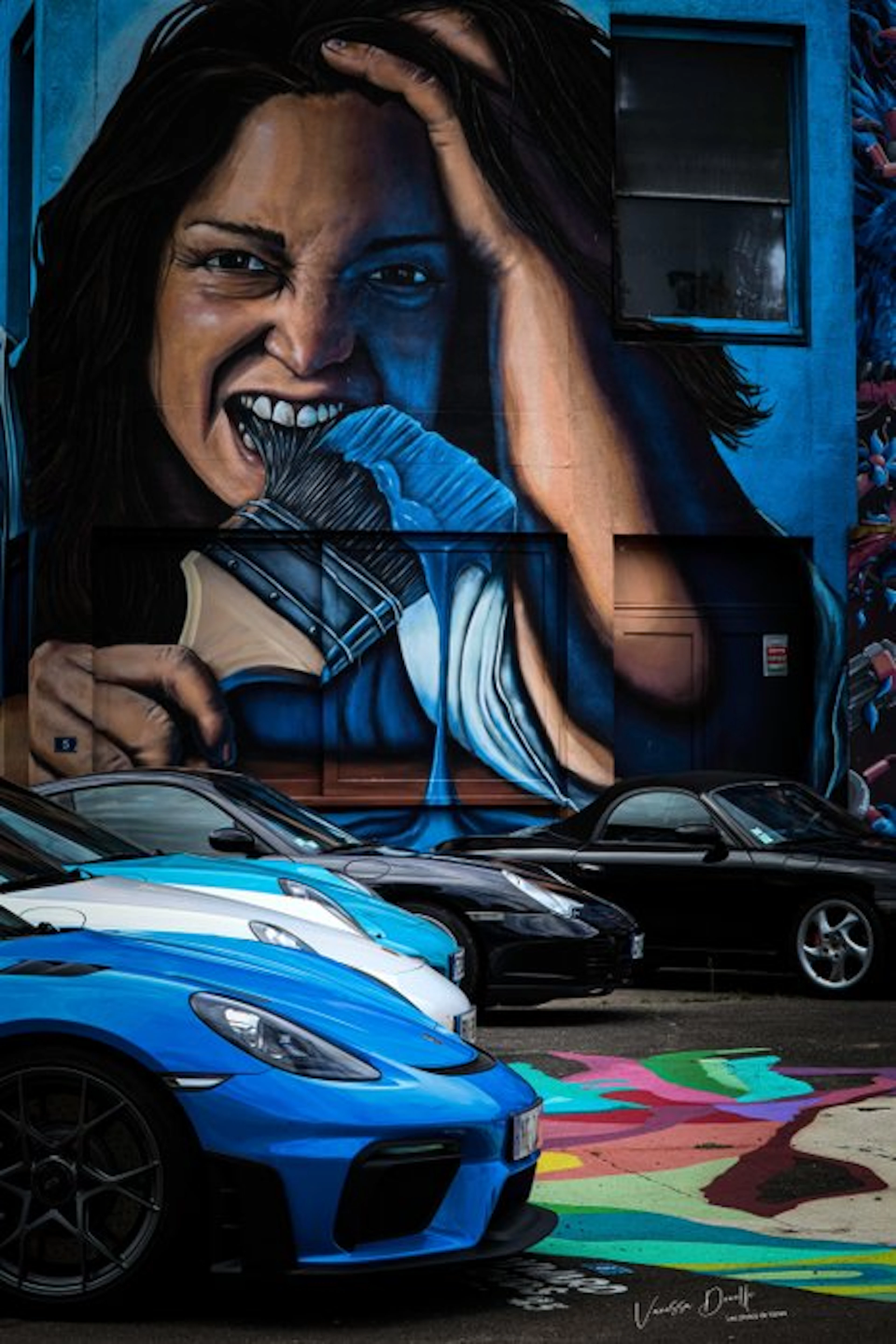 Print - Vanessa Douelle - Porsche a street art City - 2026