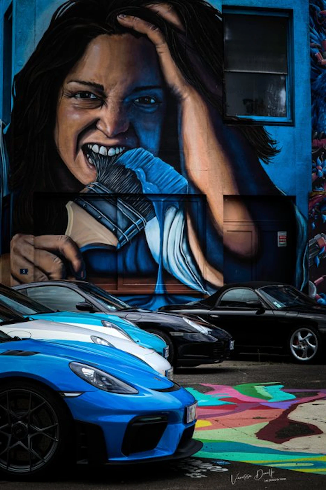 Print - Vanessa Douelle - Porsche a street art City - 2026