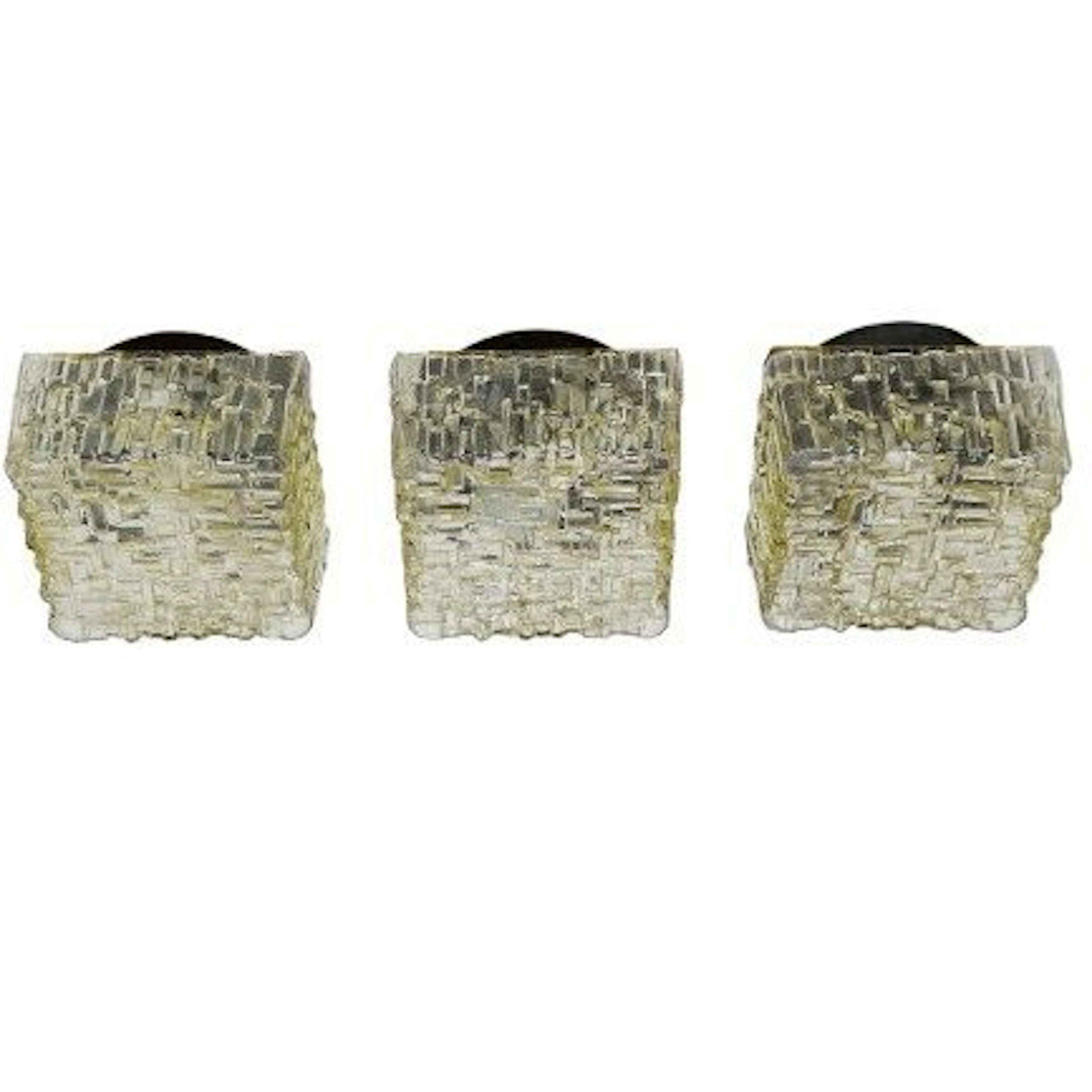 Prisma - Ceiling lamp (3) - 3 wall- or ceiling-mounted lamps - Glass