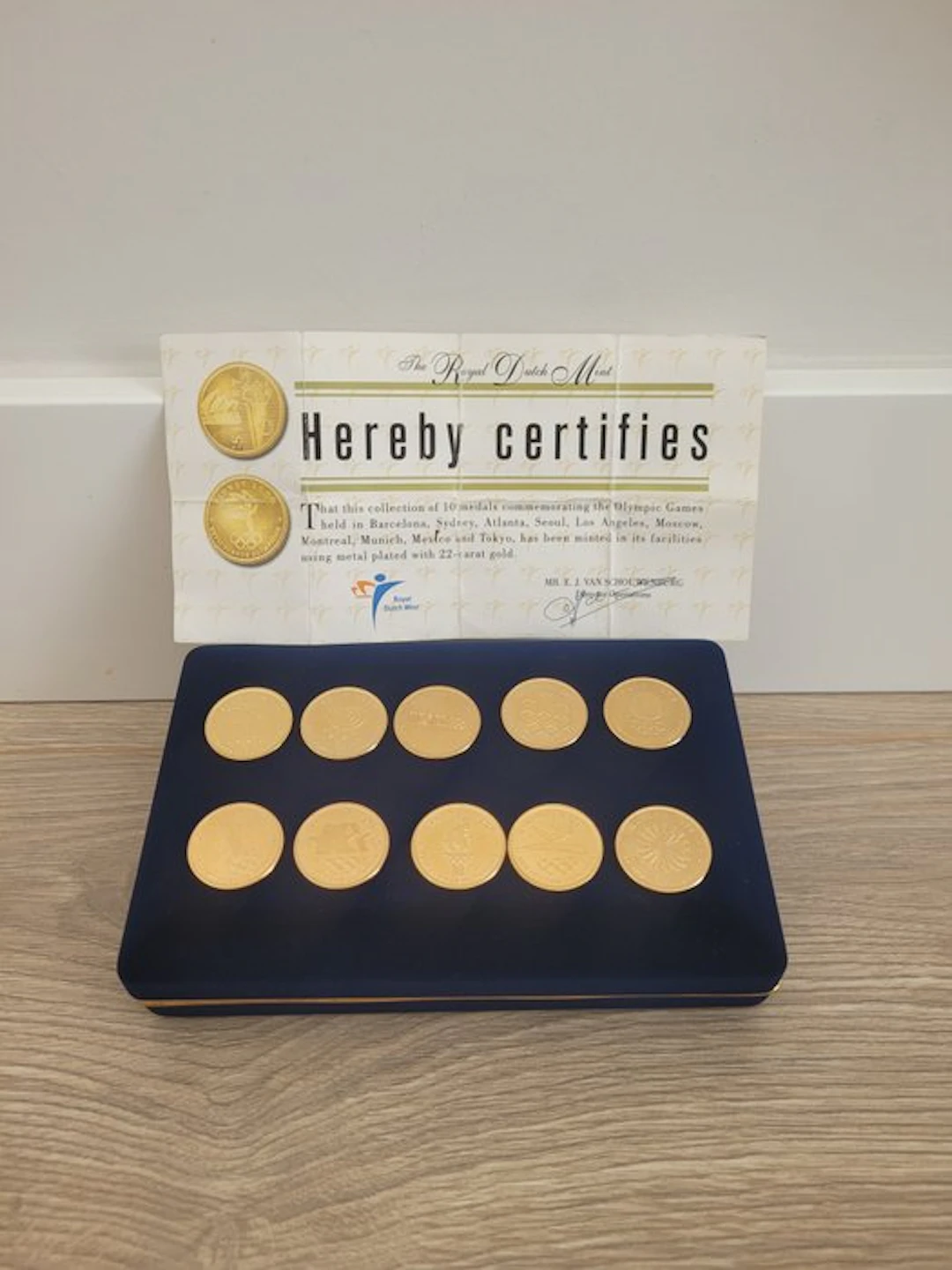 Monedas Oro Juegos Olímpicos (1964-2000) Colección...