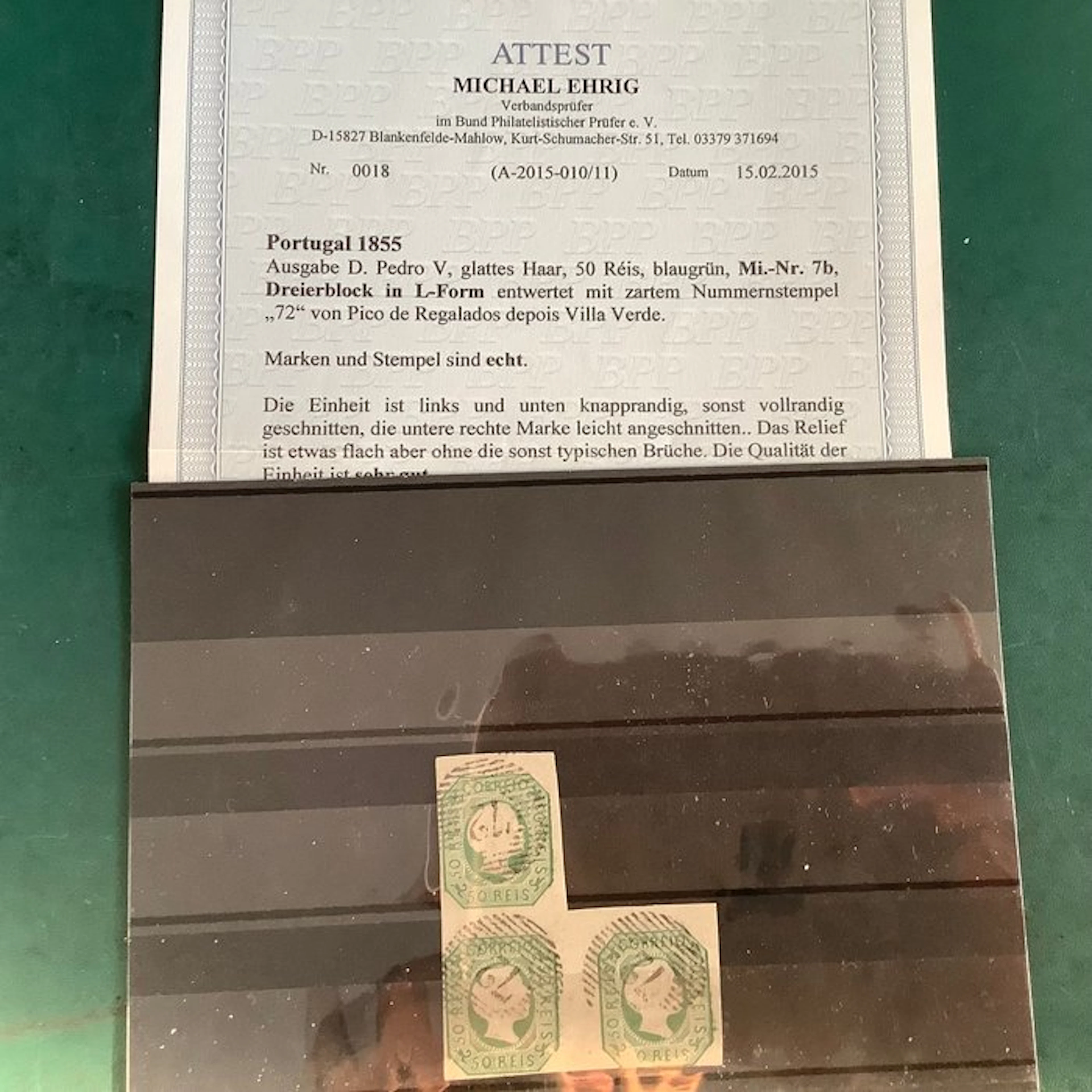 Portugal 1855 - 50 Reis D