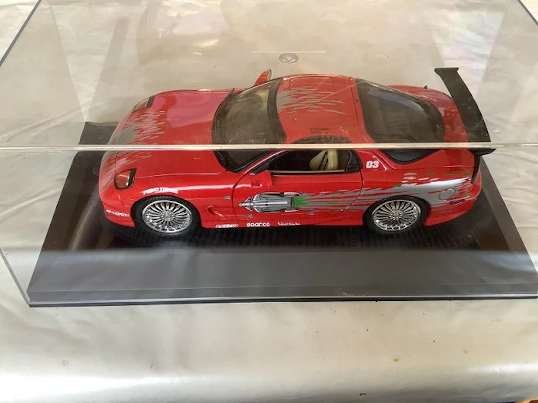 Racing Champions, Ertl 1:18 - Model car - Mazda RX-7 VeilSide - Uncommon