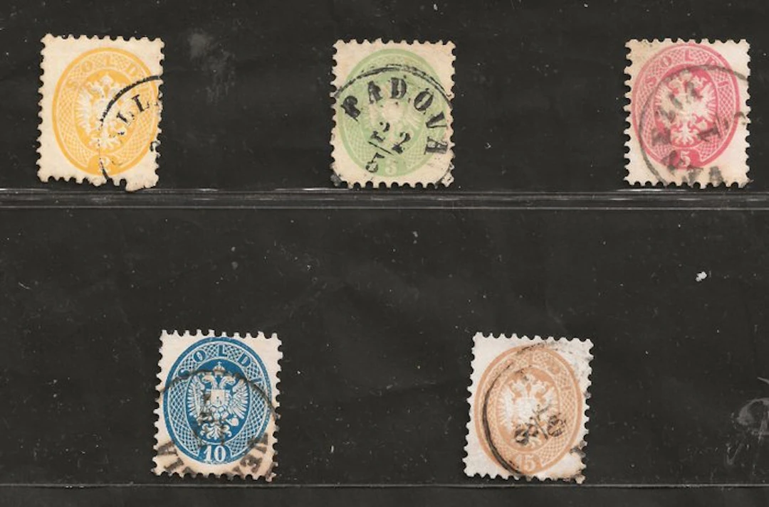 Italian Ancient States - Lombardo Veneto 1864/1865...