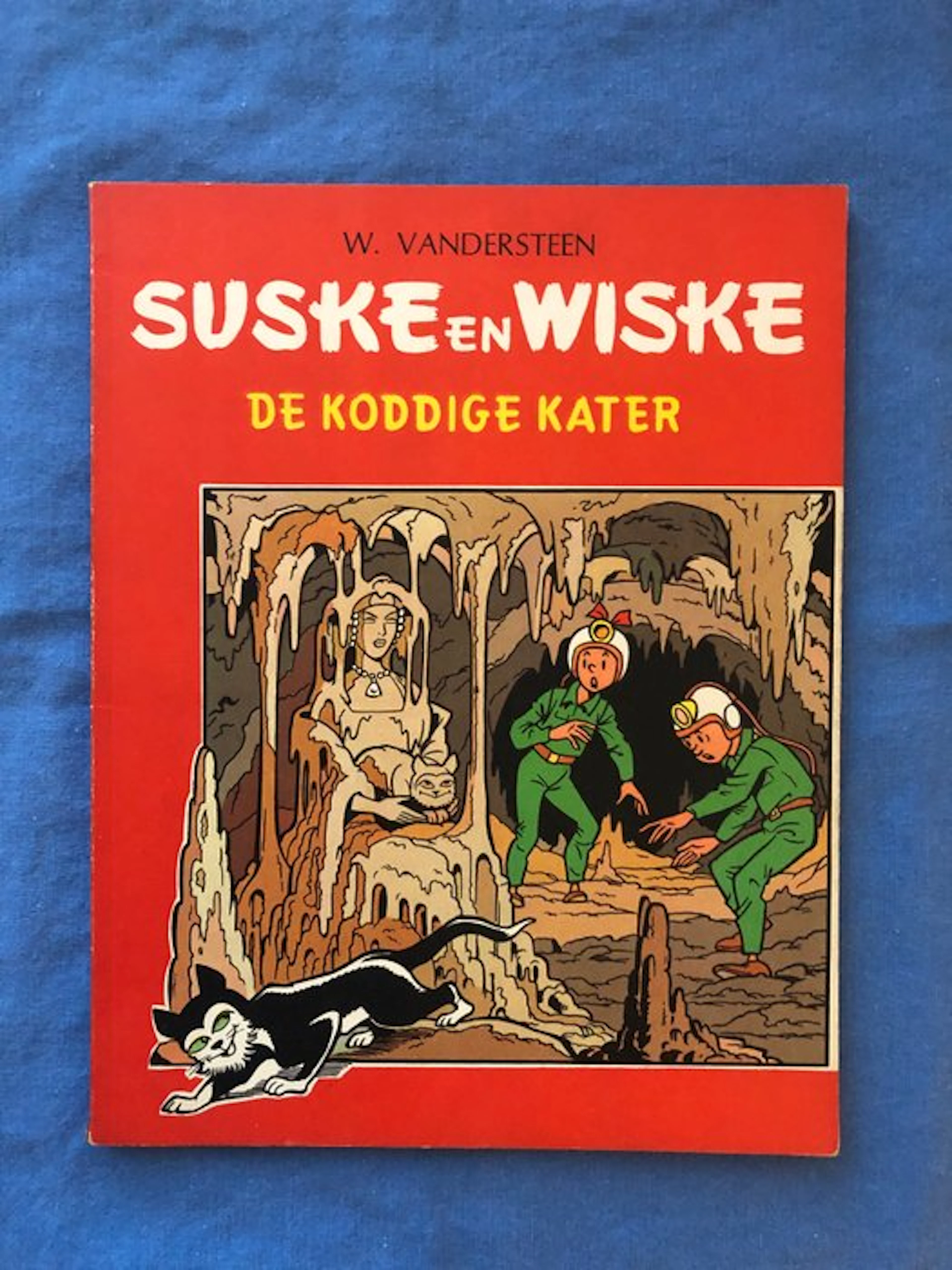 Suske en Wiske TG-54 - De koddige kater - 1 Album - First edition - 1965