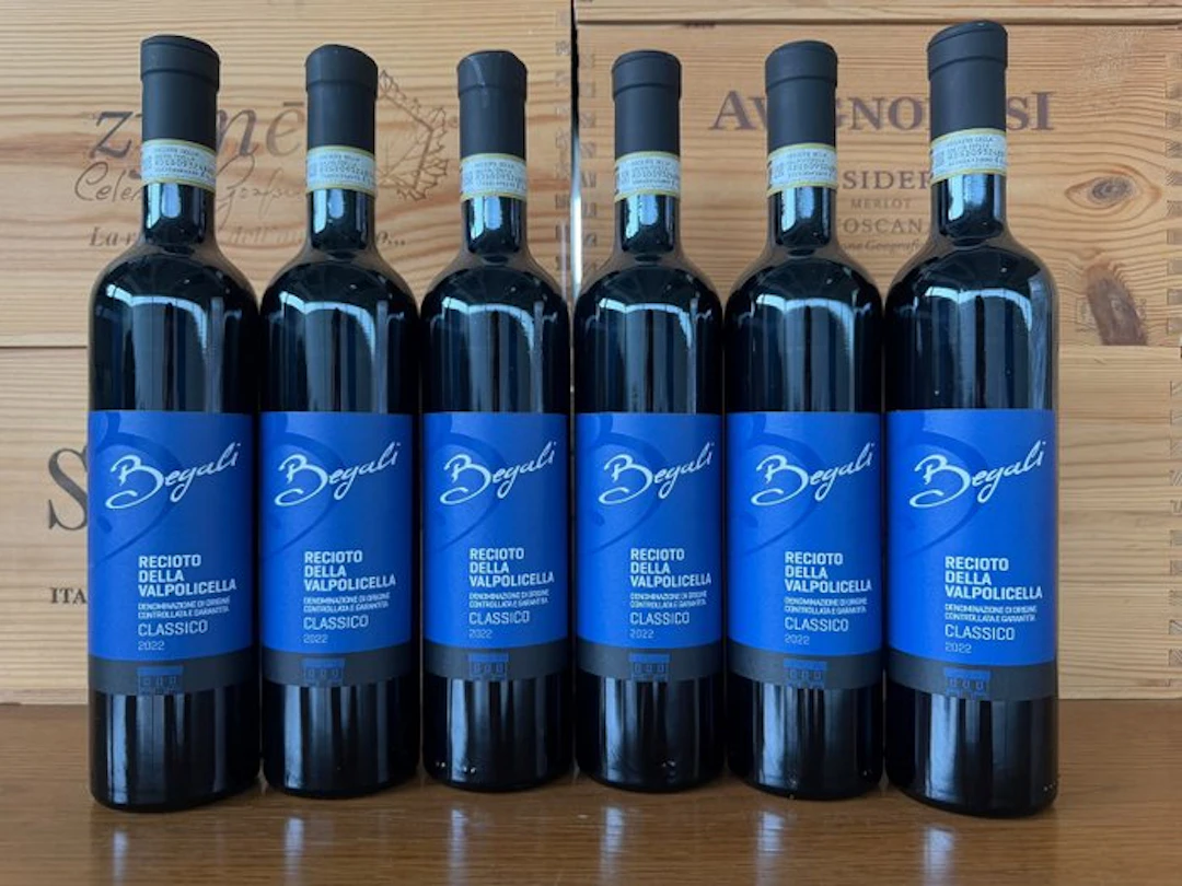 2022 Begali Recioto della Valpolicella - Veneto Classico - 6 Jennies (0.5L)
