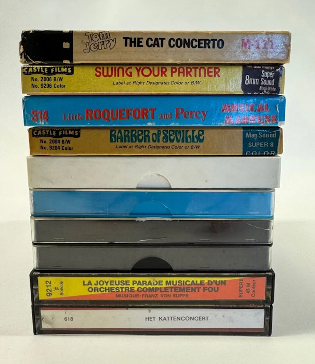 Various 10 pieces Movie 8 mm