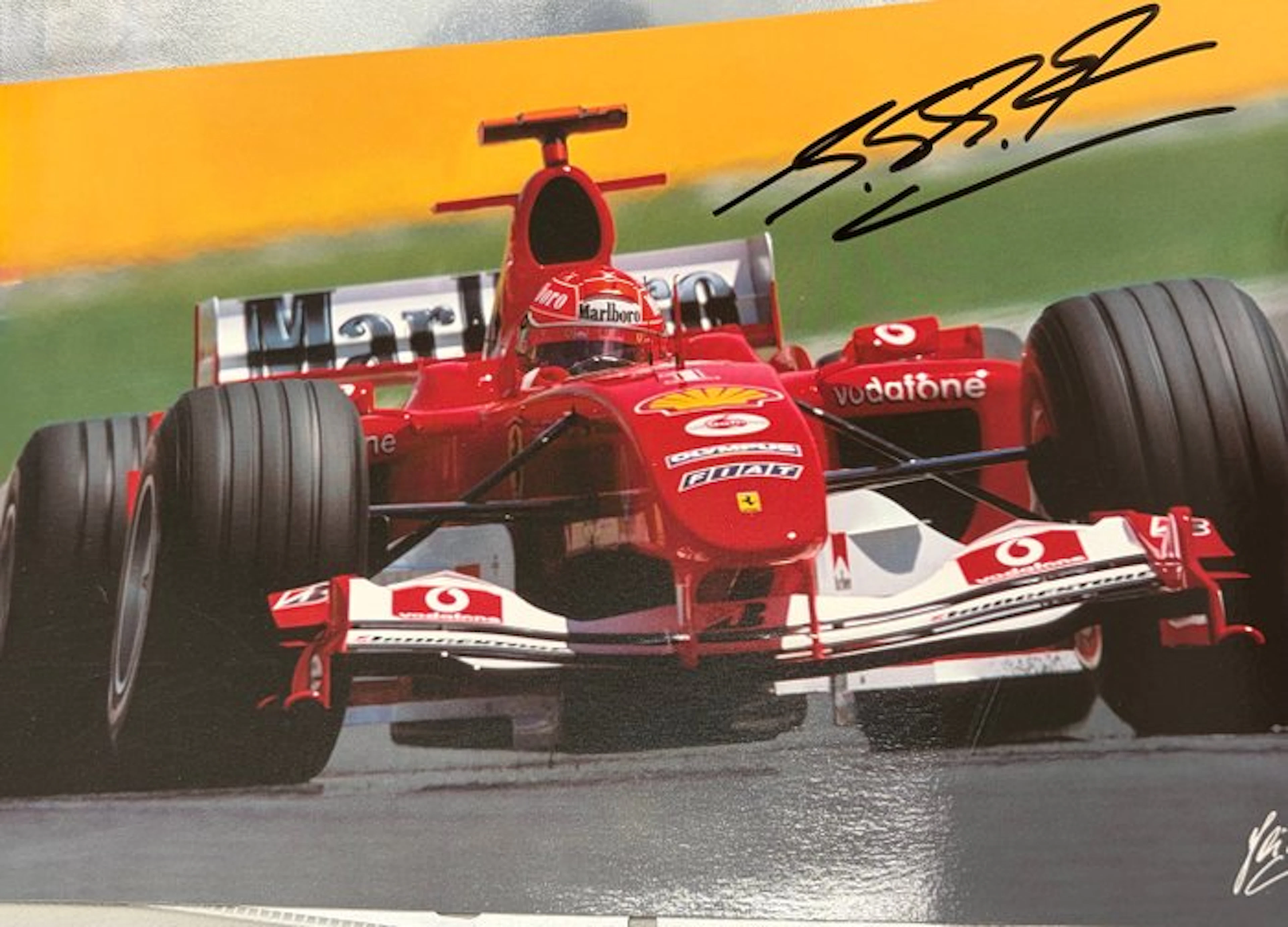 Ferrari - Formula 1 - Michael Schumacher - 2003 - Poster