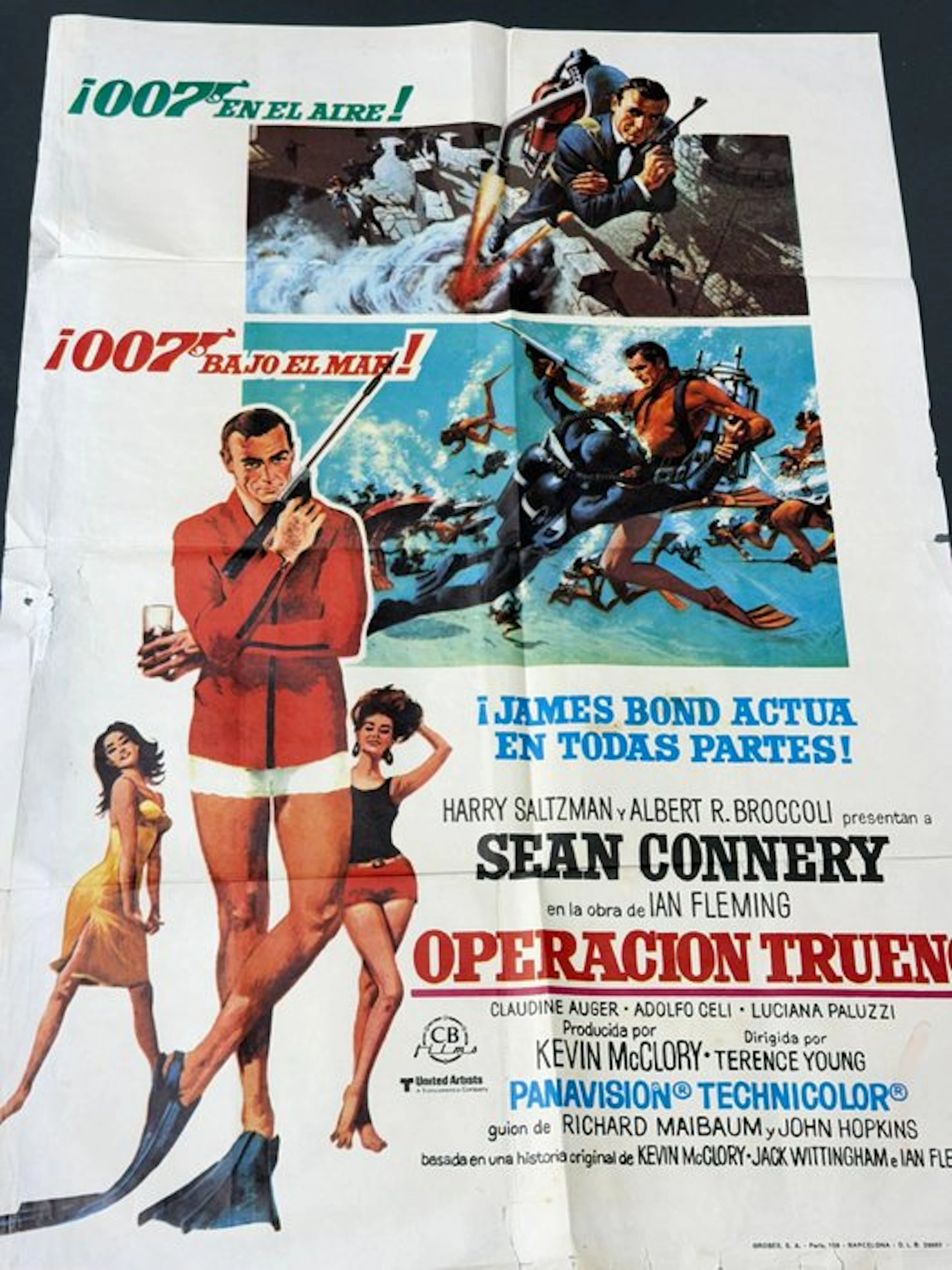 James Bond (007) - Thunderball - Sean Connery - Poster