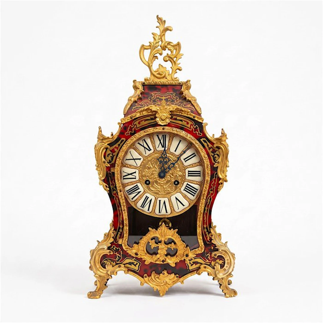 Mantel clock - Art Deco Wood - 1960-1970