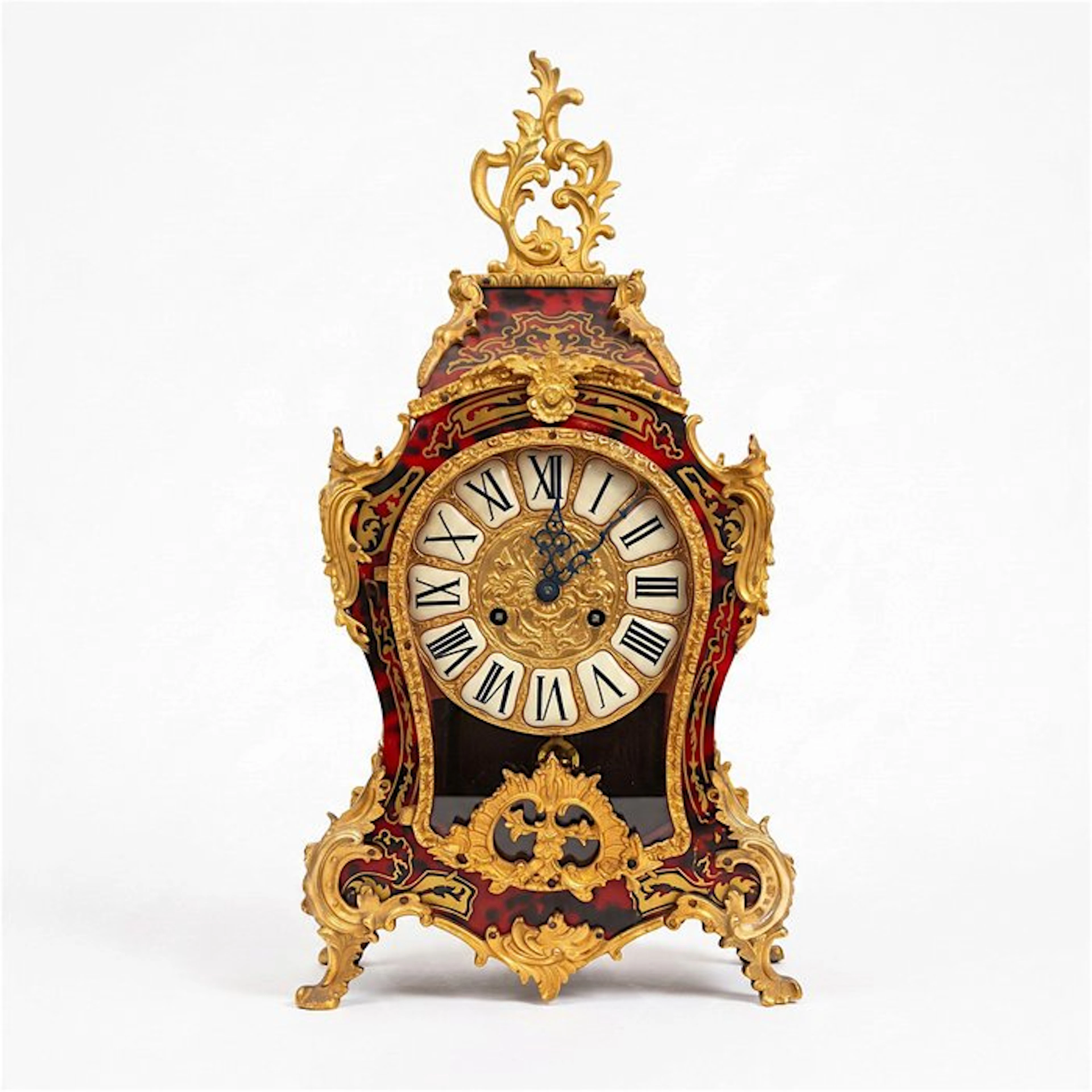 Mantel clock - Art Deco Wood - 1960-1970