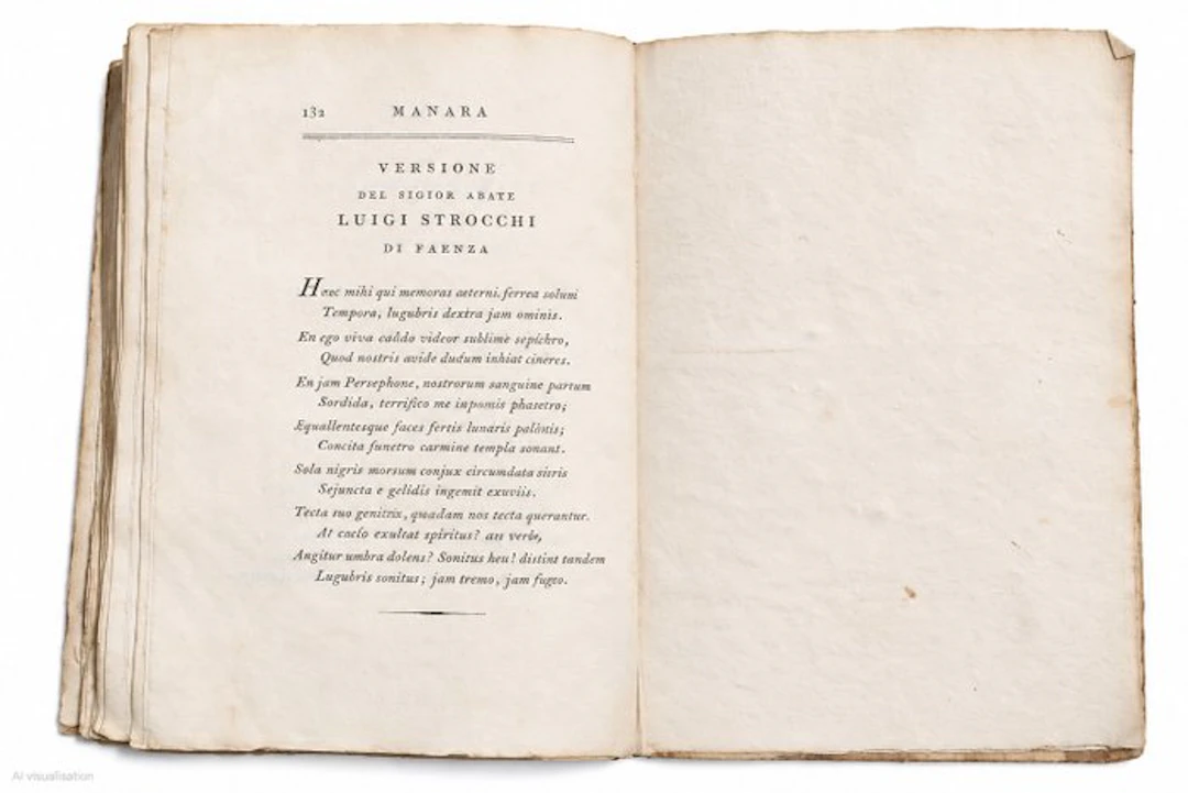 Bodoni / Manara - Poesie - 1801
