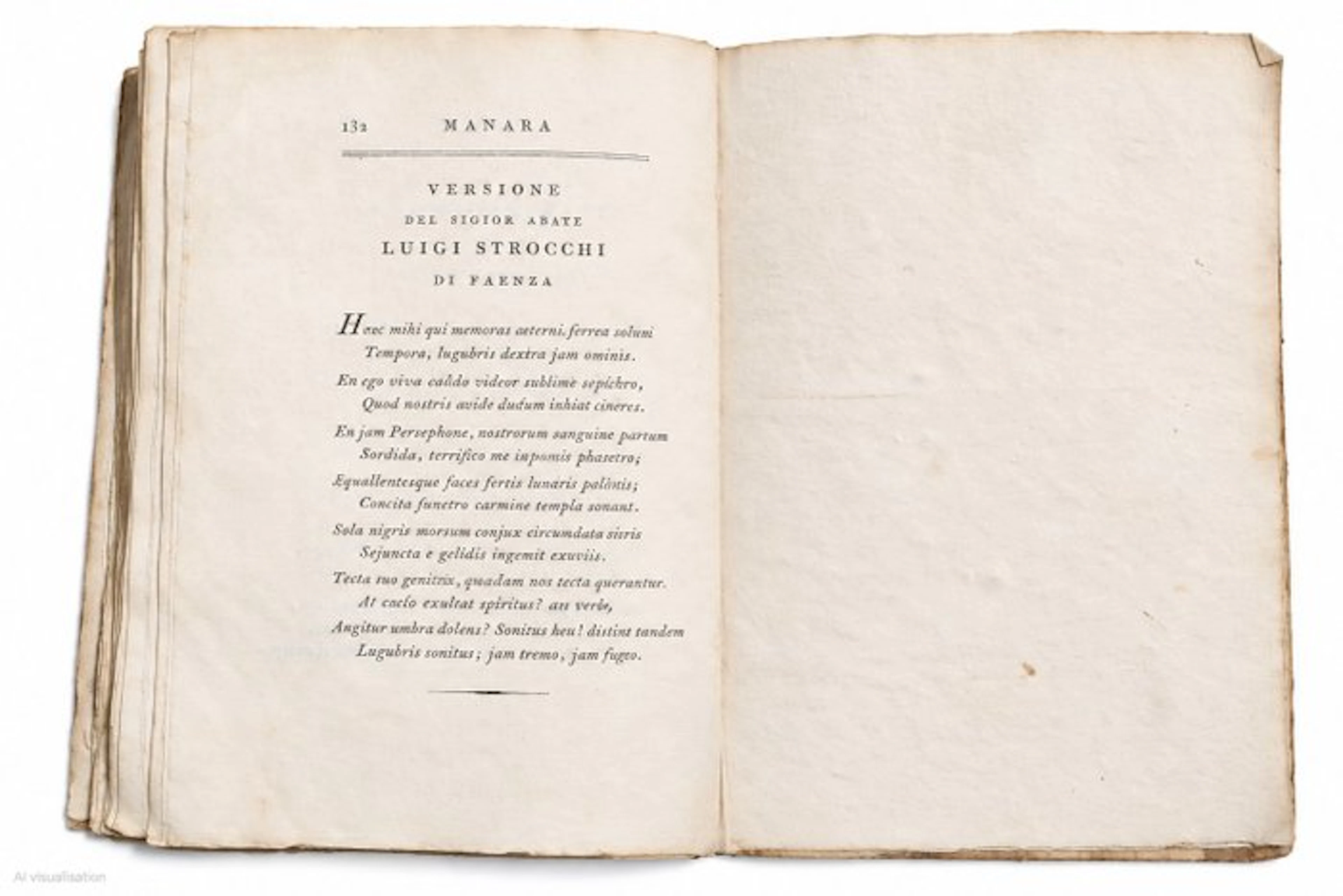 Bodoni / Manara - Poesie - 1801
