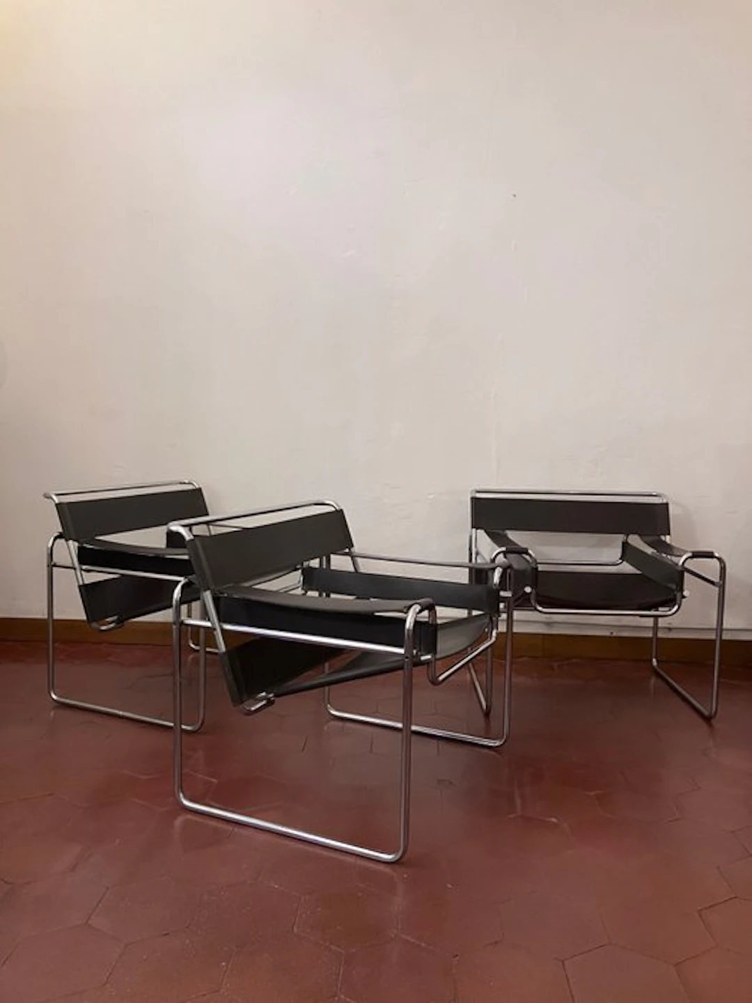 Gavina - Marcel Breuer - Armchair (3) - B3 - Leather