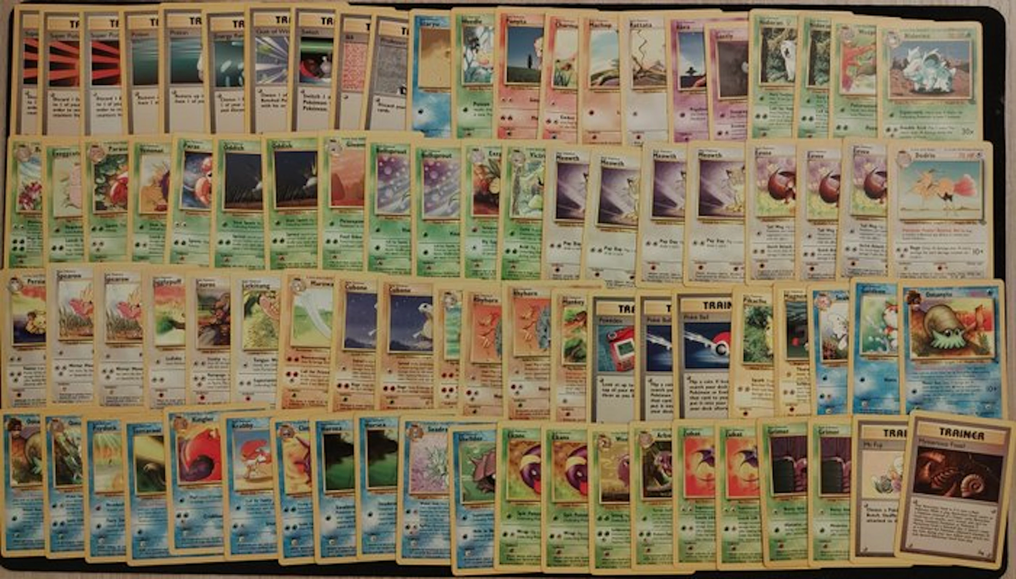 Pokémon - 95 Mixed collection - WOTC - Base set, Fossil, Jungle