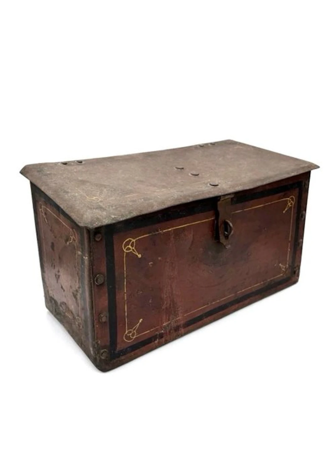 Car body part - Antico Baule da Automobile Auto Trunk in...