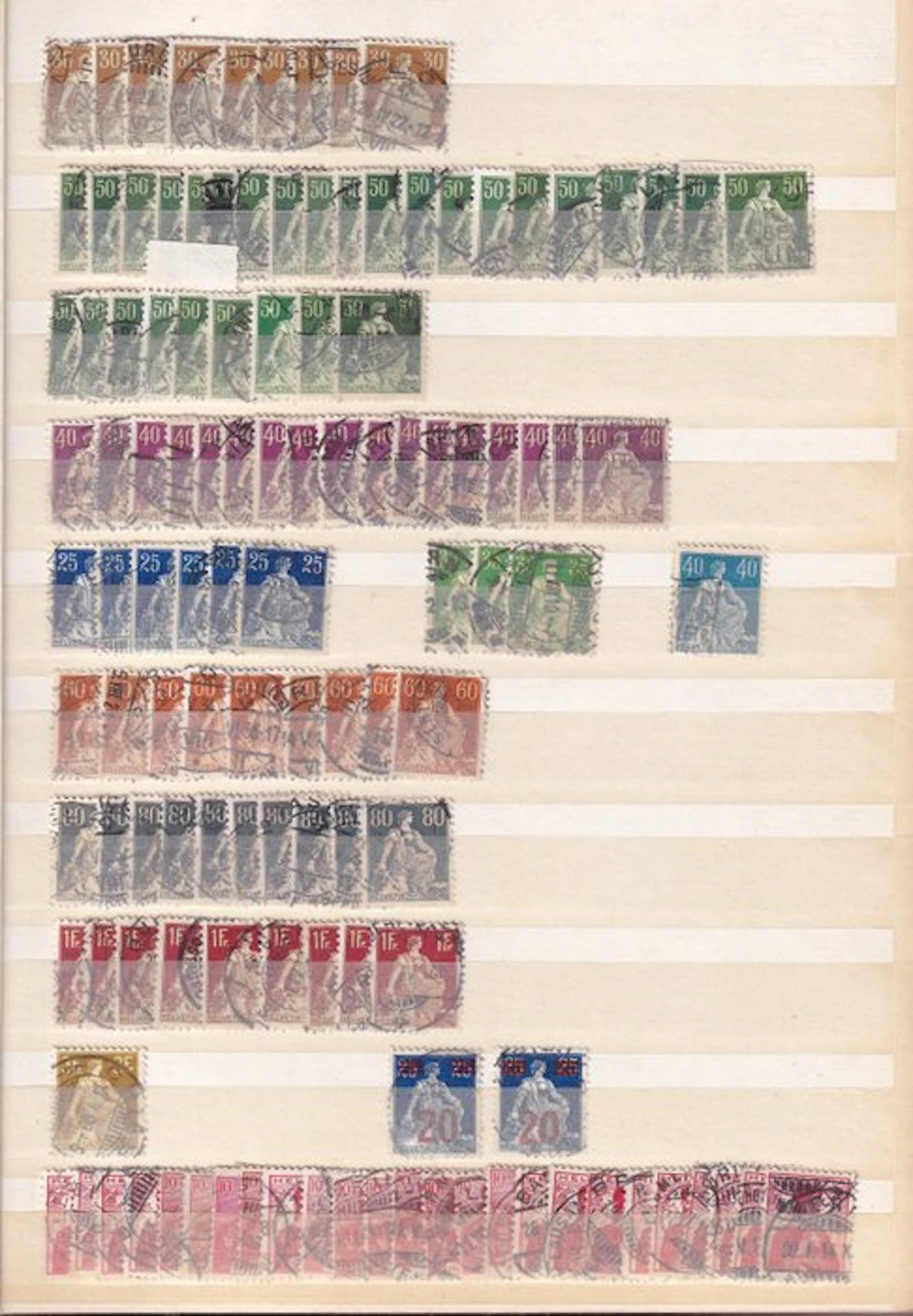 Switzerland 1908/2010 - Swiss Collection between 1908 and 2010